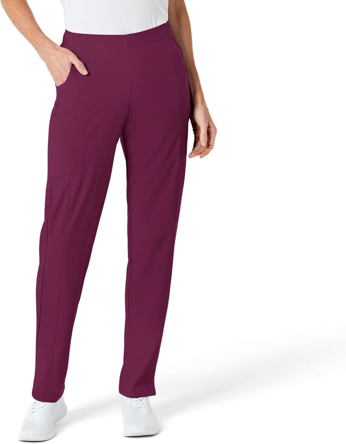 WINK Scrubs for Women W123 Flat Front Cargo Pants with Pockets