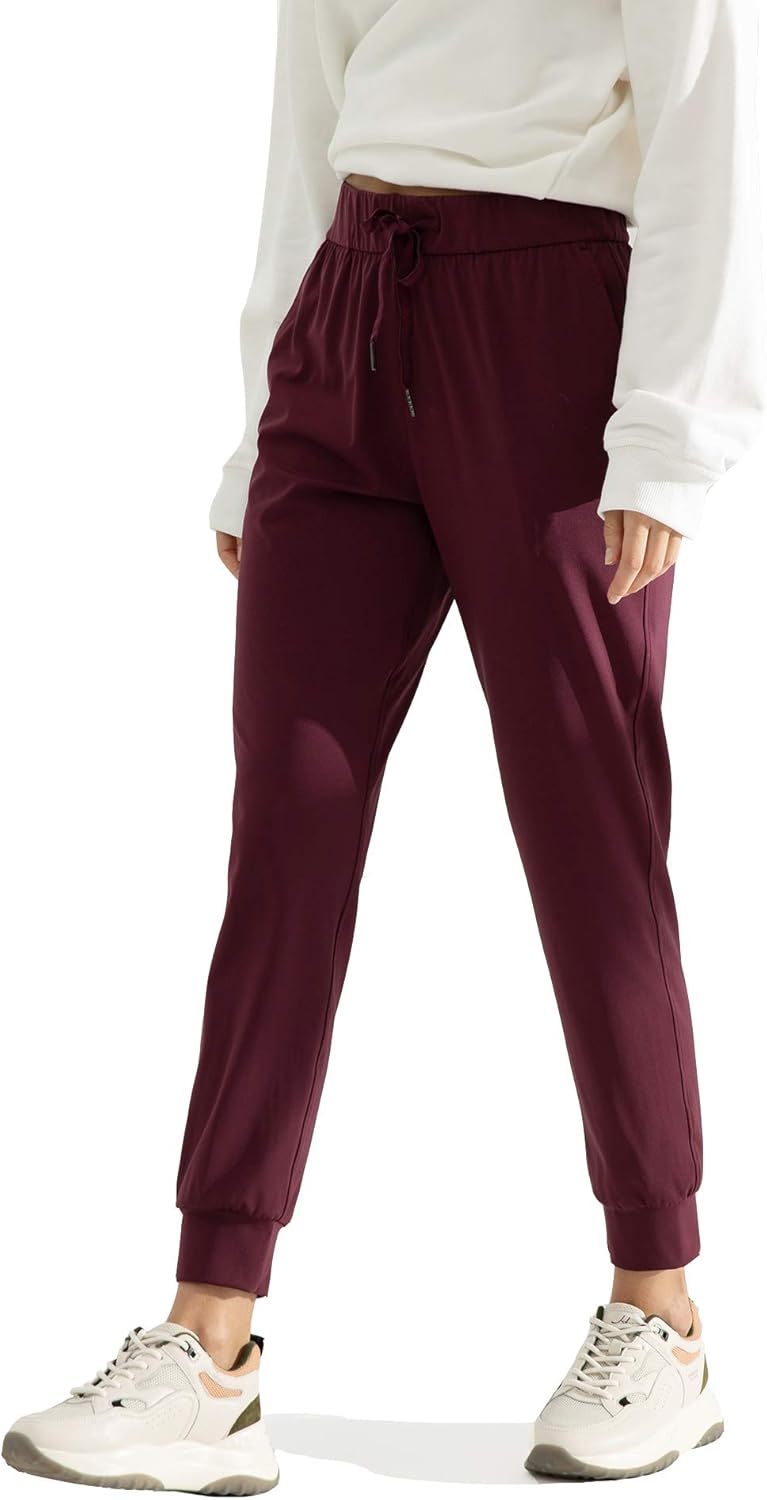 AJISAI Women's Joggers Pants for Running and Lounging Comfort