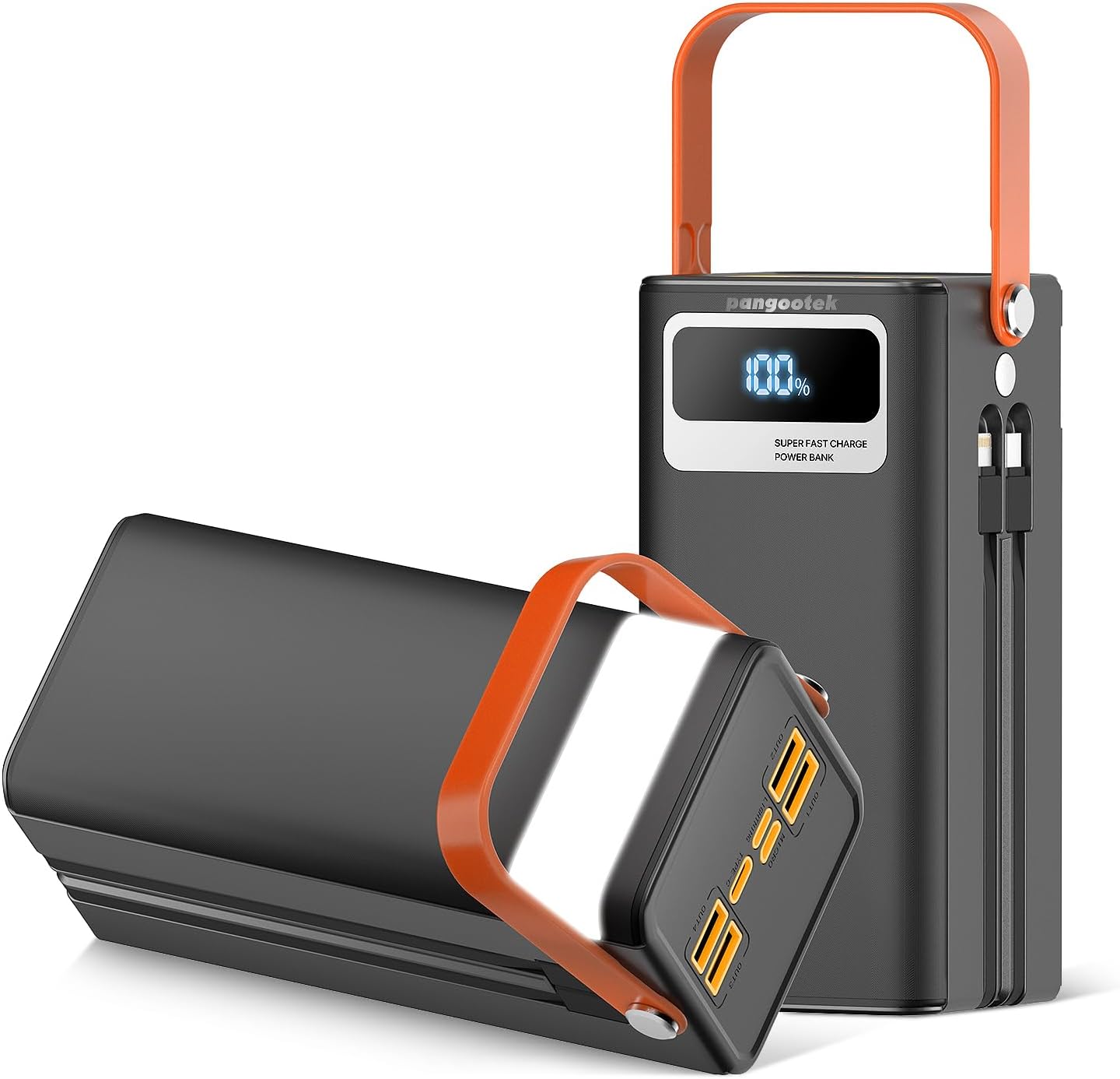 Versatile Portable Power Bank with Flashlight - Max 99Wh