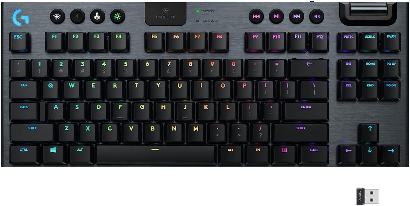 Renewed Logitech G915 TKL RGB Mechanical Keyboard