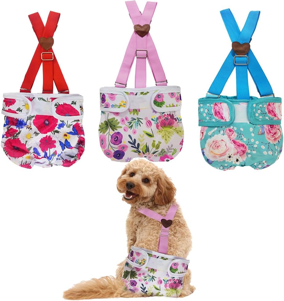 Super Absorbent Washable Dog Diapers - Leakproof & Reusable