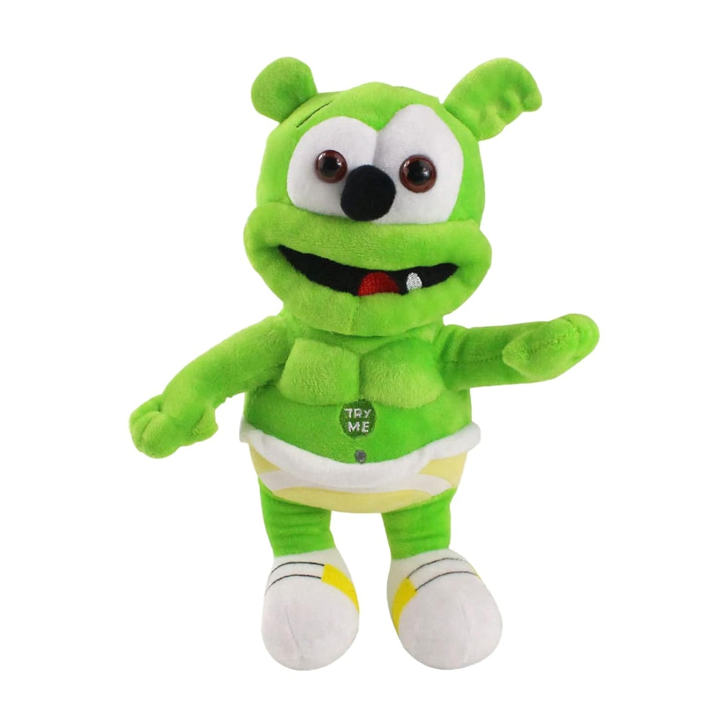 Green Singing Bear Plush - Christmas Cheer & Bedtime Fun!