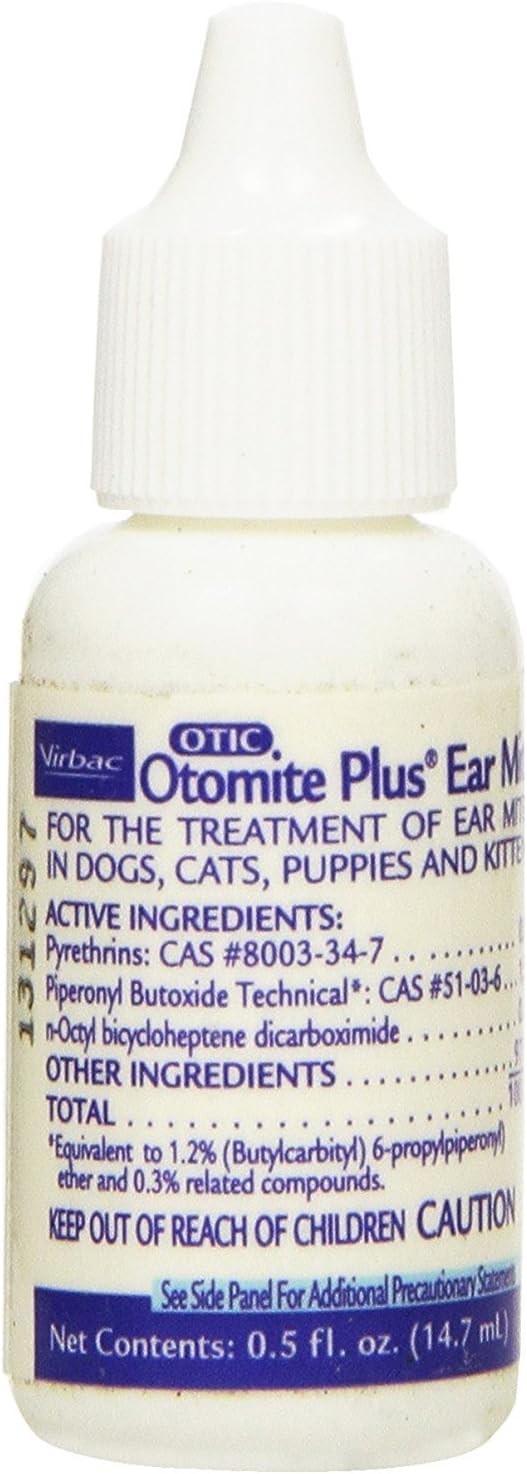 Otomite Plus Ear Mite Treatment 3 Pack for Effective Relief
