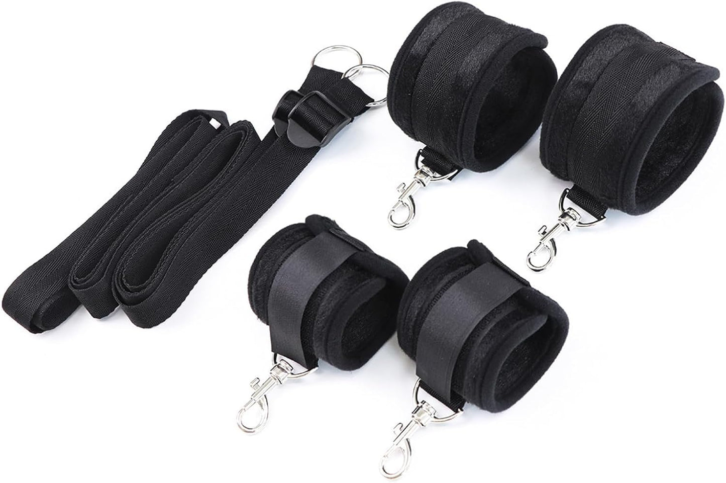 Adjustable Purple Ankle Straps for Leg Workouts