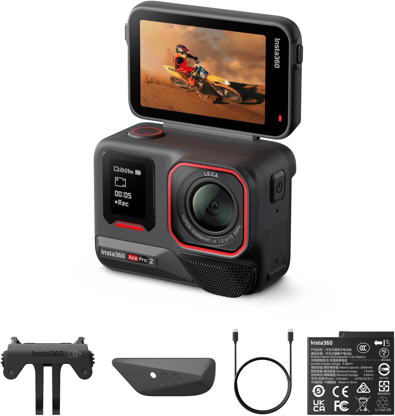 Insta360 Ace Pro 2: 8K Waterproof Action Cam