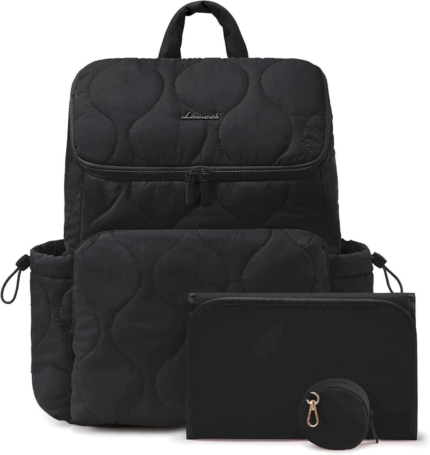 LOVEVOOK Diaper Bag Backpack for Moms and Dads, Stylish & Functional