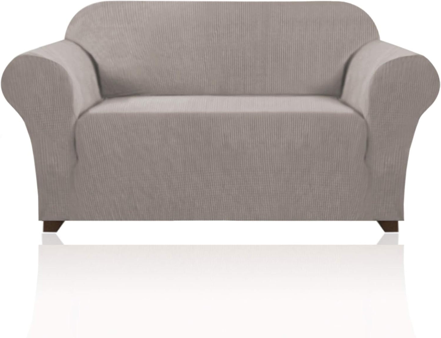 PrinceDeco Stretch Loveseat Sofa Cover for Pets Friendly Use