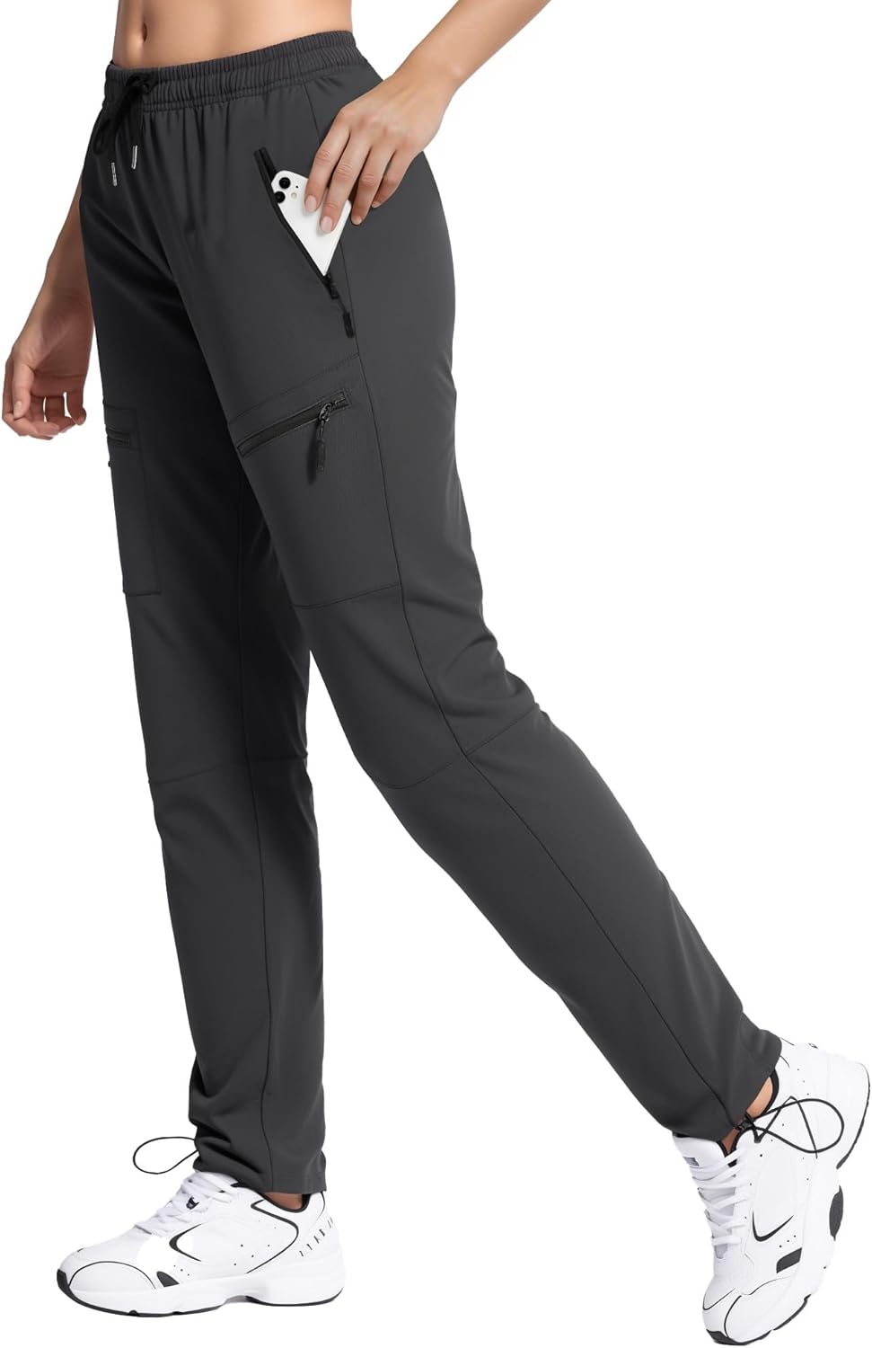 Womens Hiking Pants Quick Dry Tall Lightweight Cargo with Pockets
