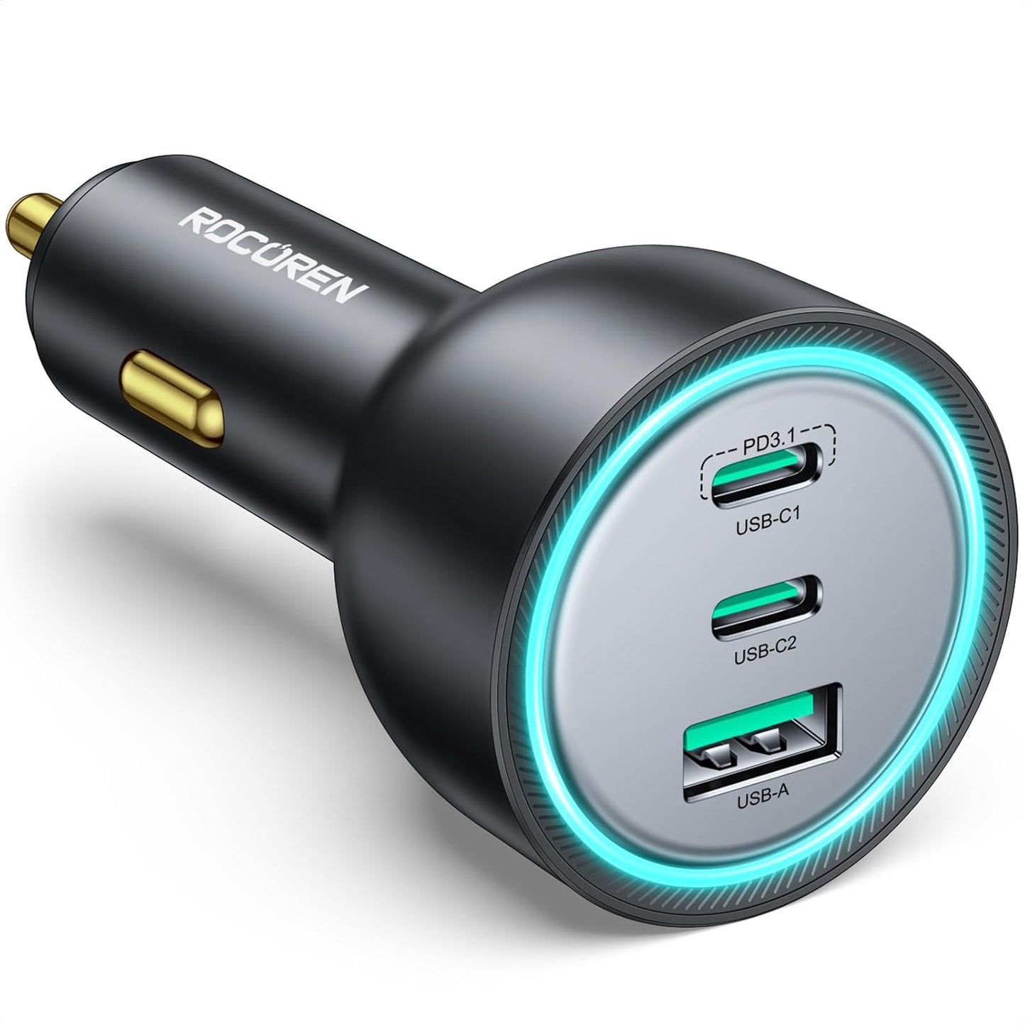 Super Fast Charging USB C Car Charger by Rocoren