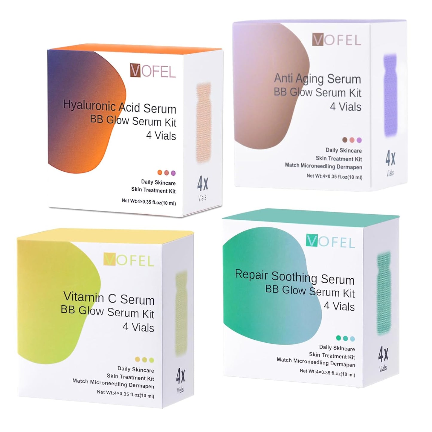 Anti Aging Serum with Hyaluronic Acid and Vitamin C for Face