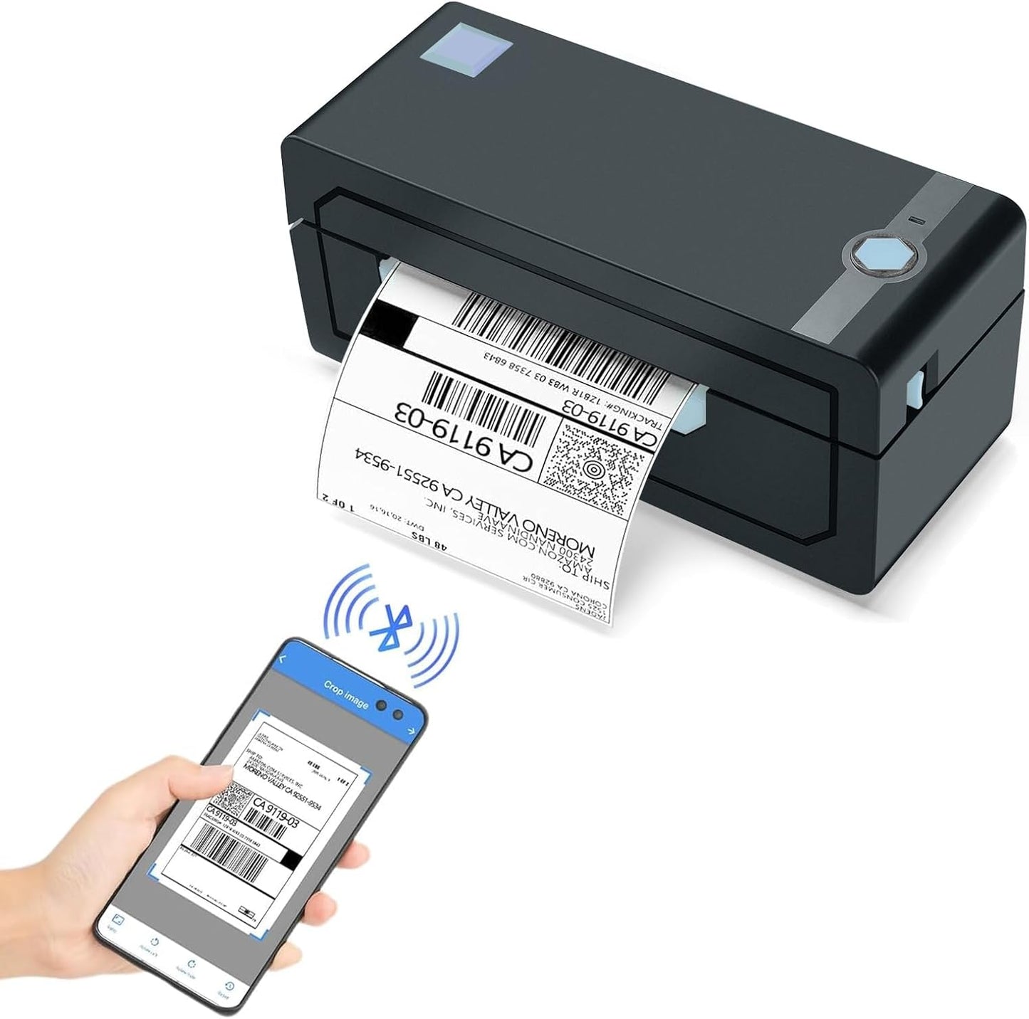 JADENS Wireless 4x6 Shipping Label Printer