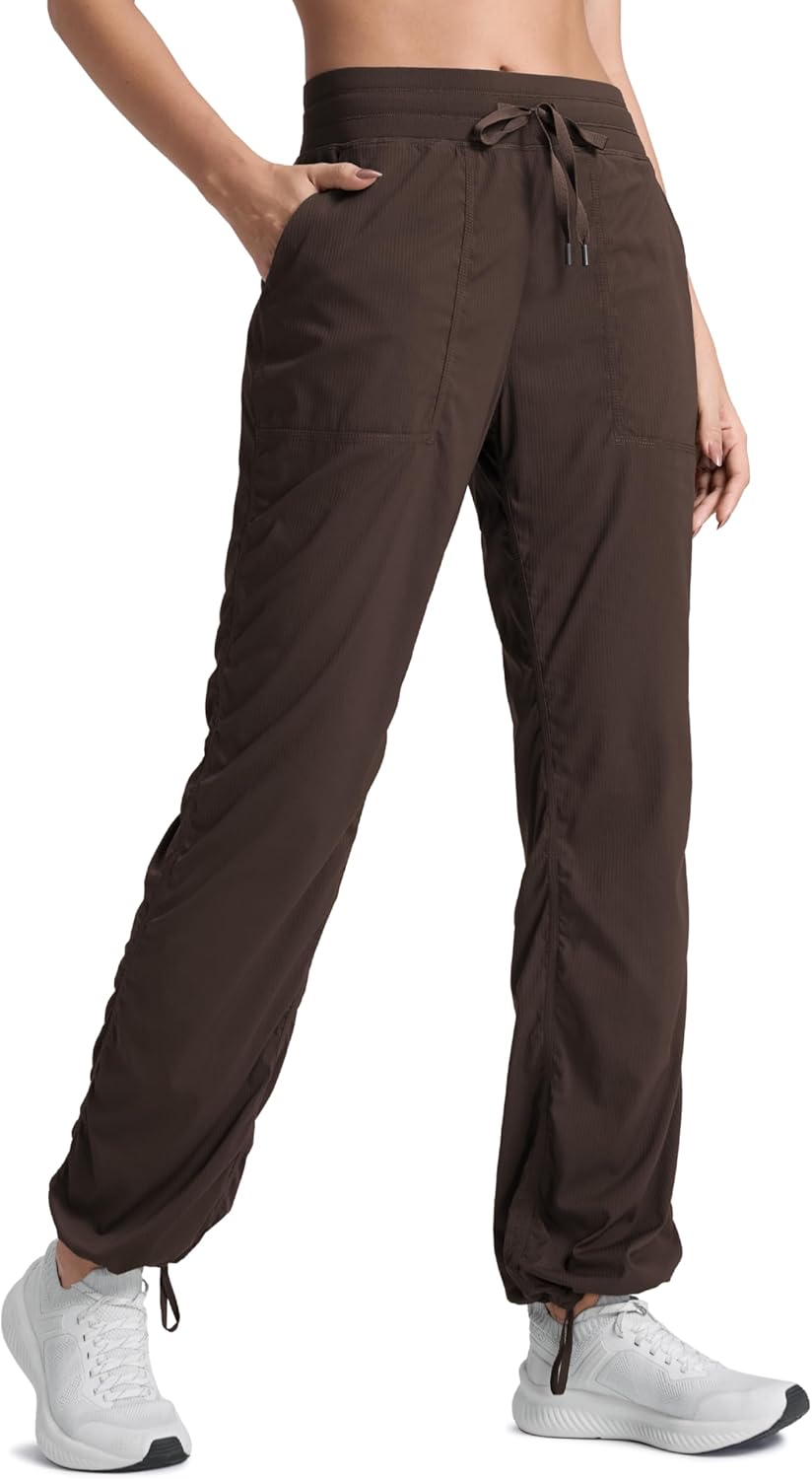 CRZ YOGA Lightweight Straight Leg Workout Pants for Women