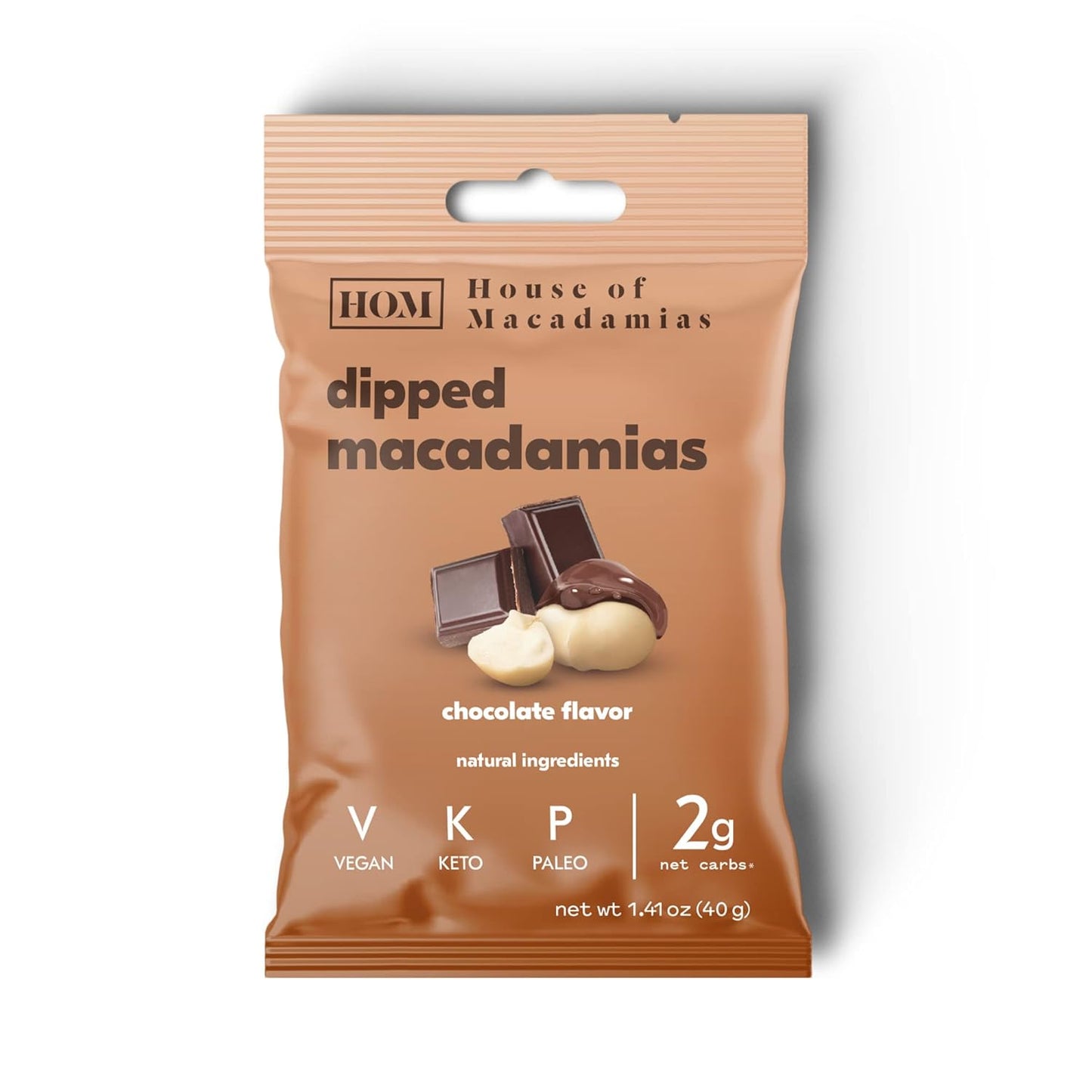 Premium Dipped Macadamia Nuts for Keto, Vegan, and Paleo Diets