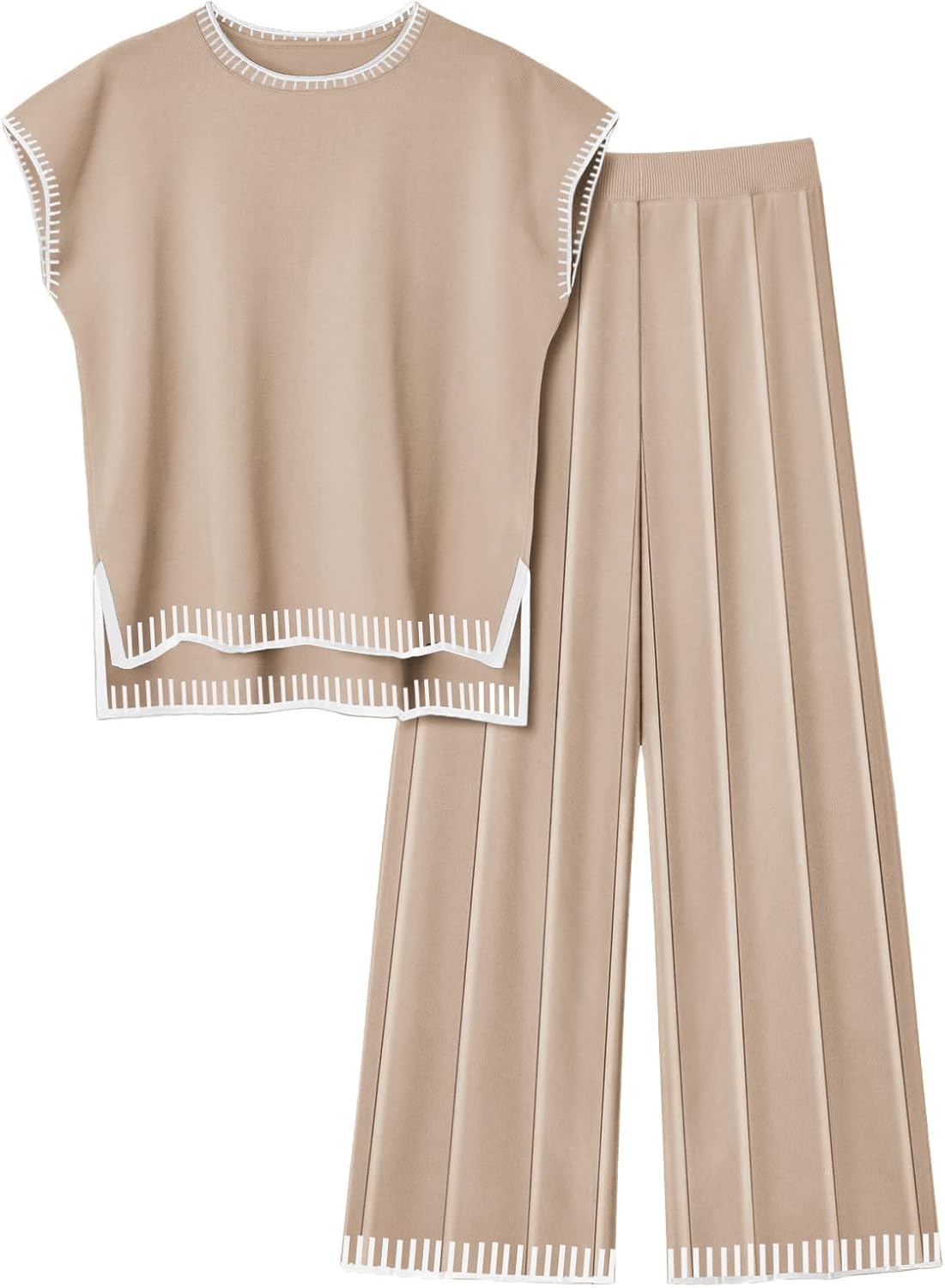Ekouaer Womens Matching Sets Knit Sweater Sets for All Seasons