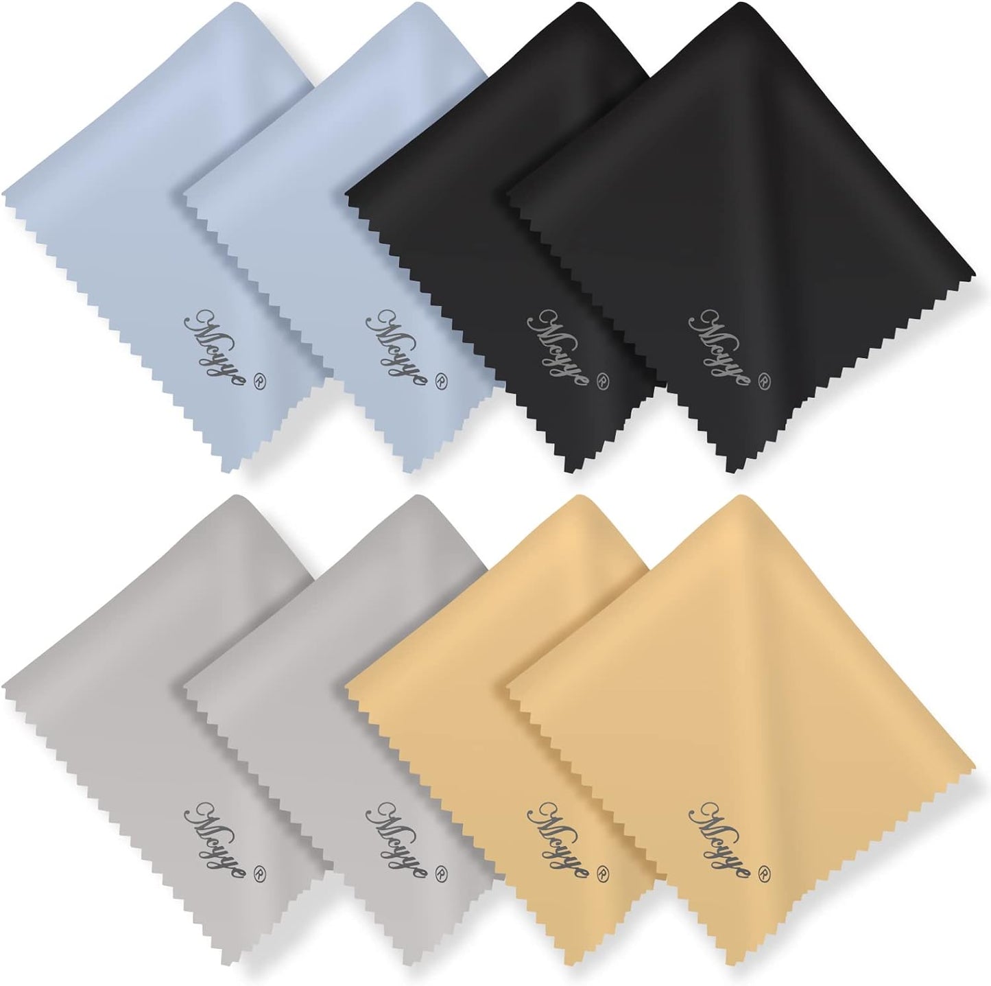 Premium Microfiber Lens Wipes - Cleaner for Glasses, Screens
