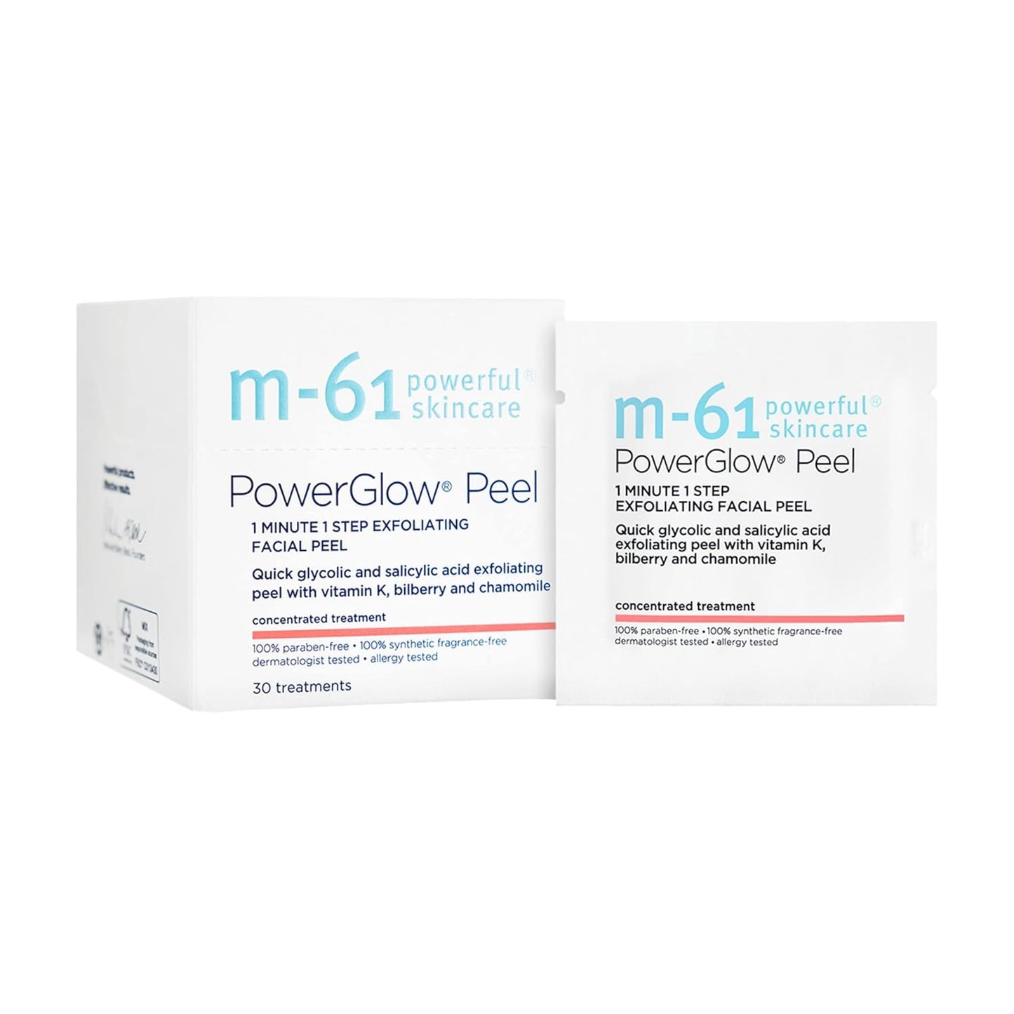 m-61 PowerGlow Peel - Exfoliating Facial Peel for Radiant Skin