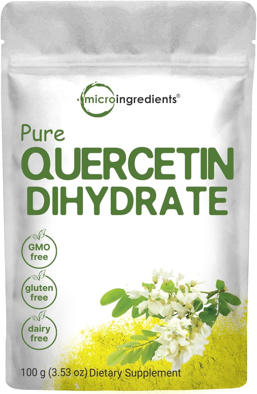 500mg Pure Quercetin Powder - Powerful Antioxidant