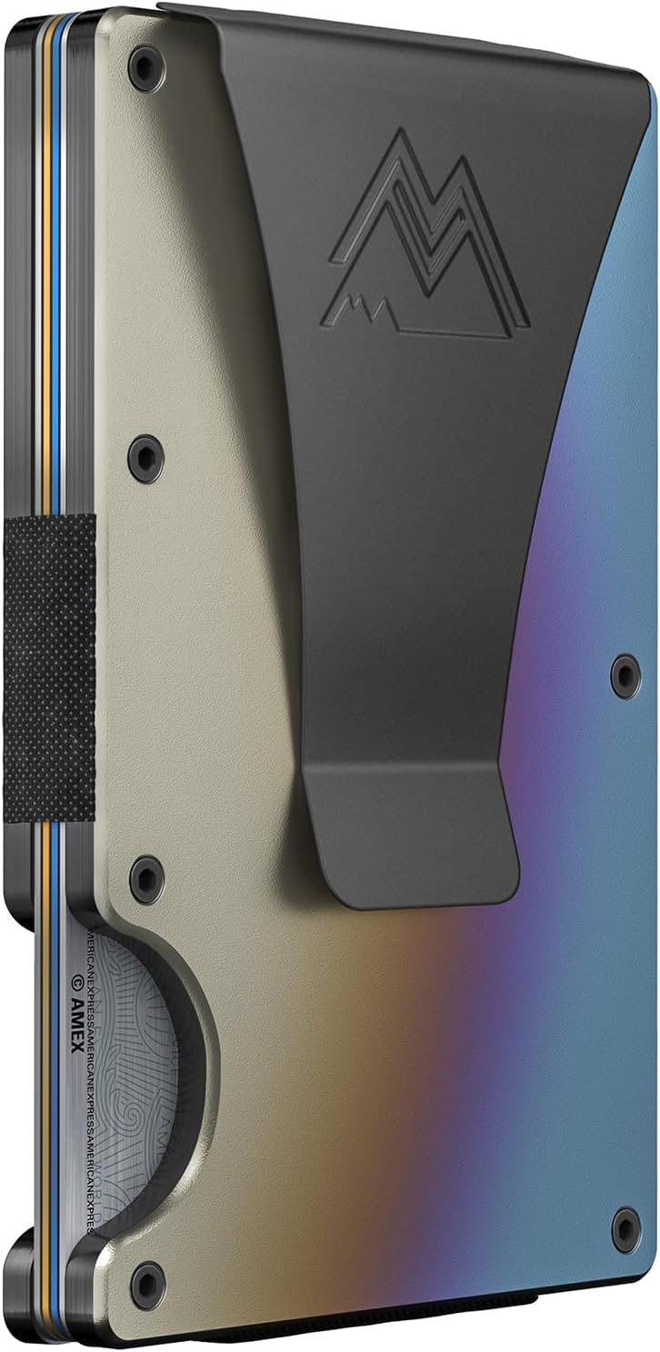 Mountain Voyage Co Minimalist Wallet - Slim RFID Card Holder