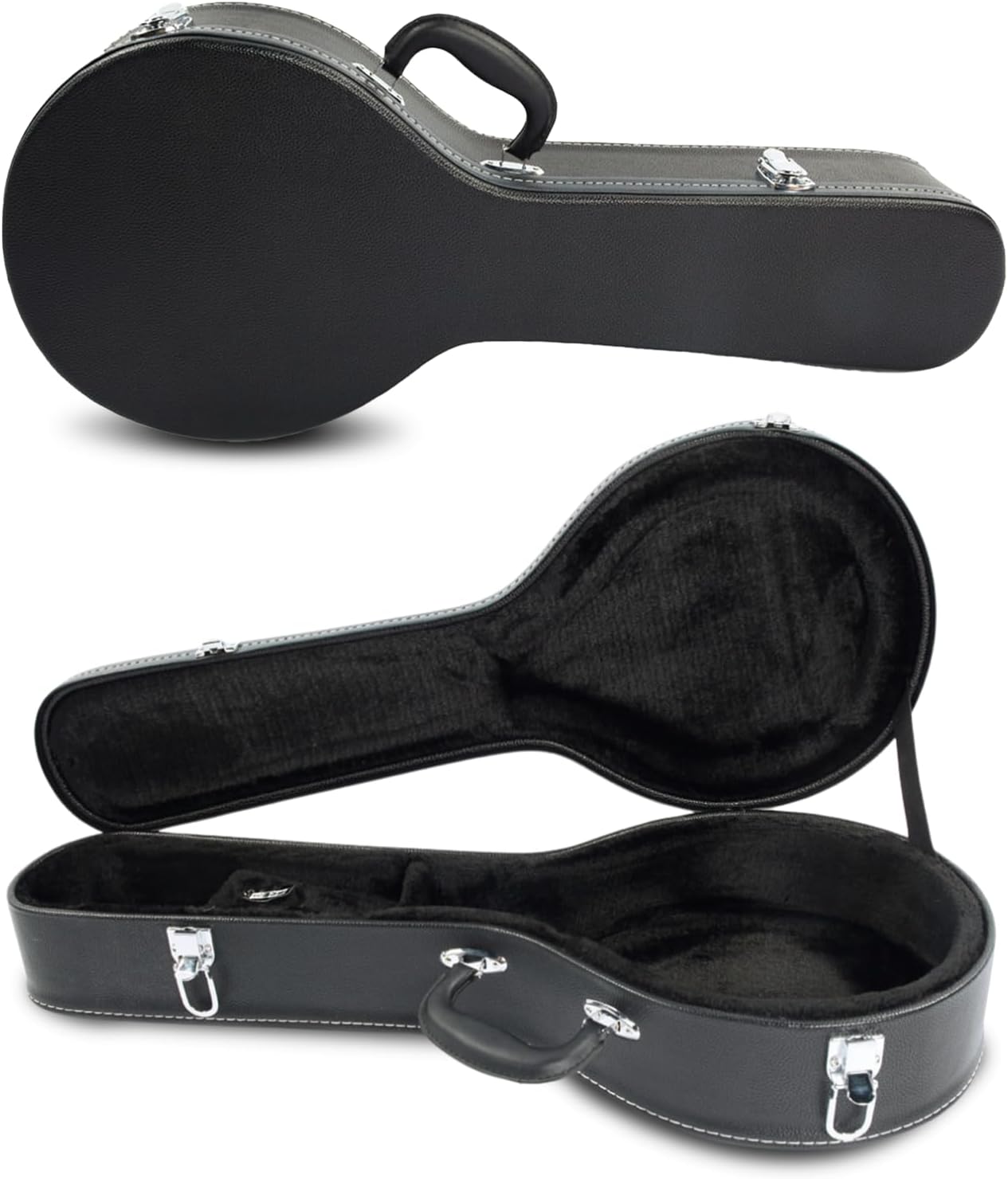 Ktaxon A-Style Mandolin Hard Case for Ultimate Protection