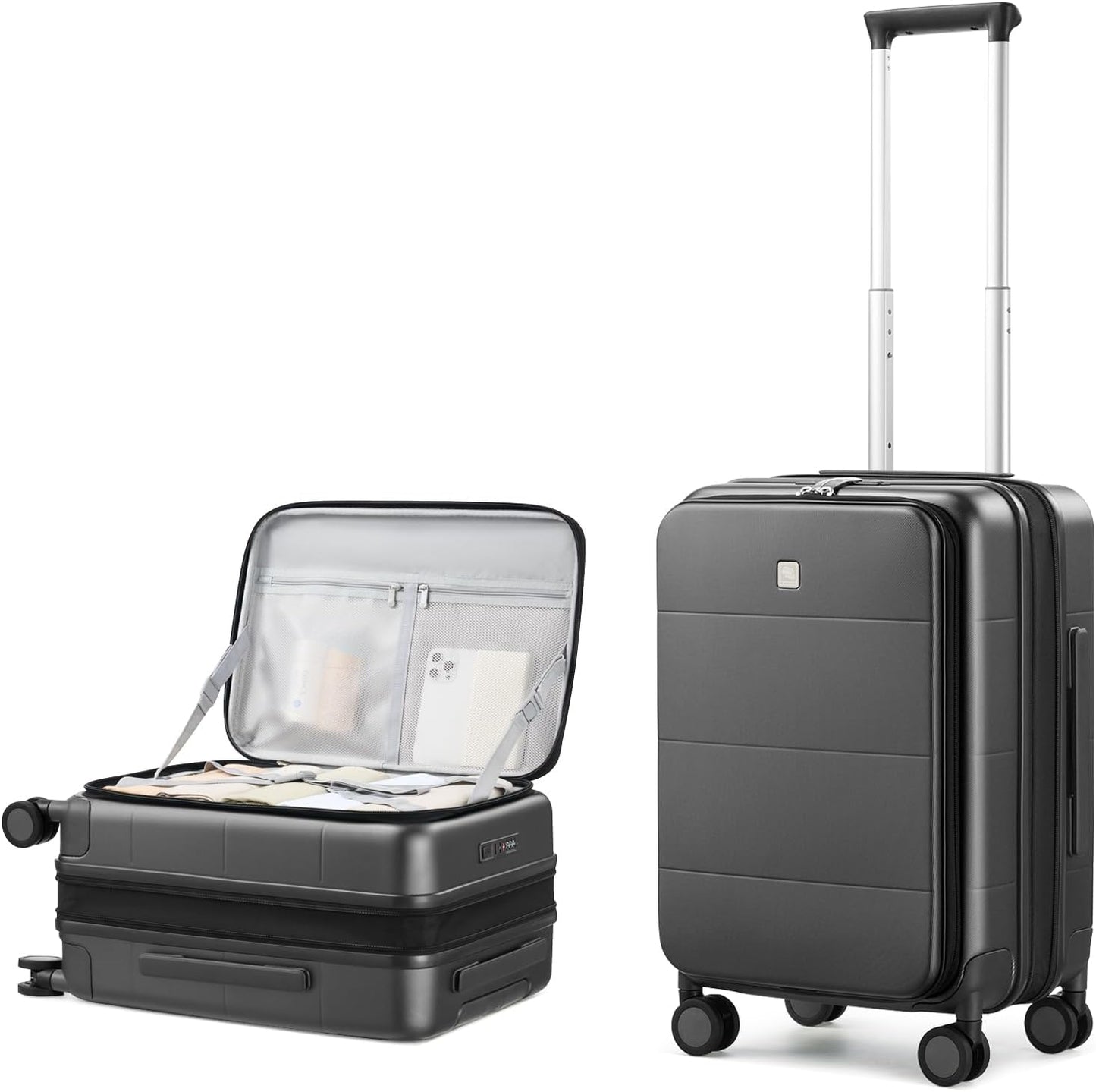 Hanke Hardside Expandable Carry On Luggage for Travelers