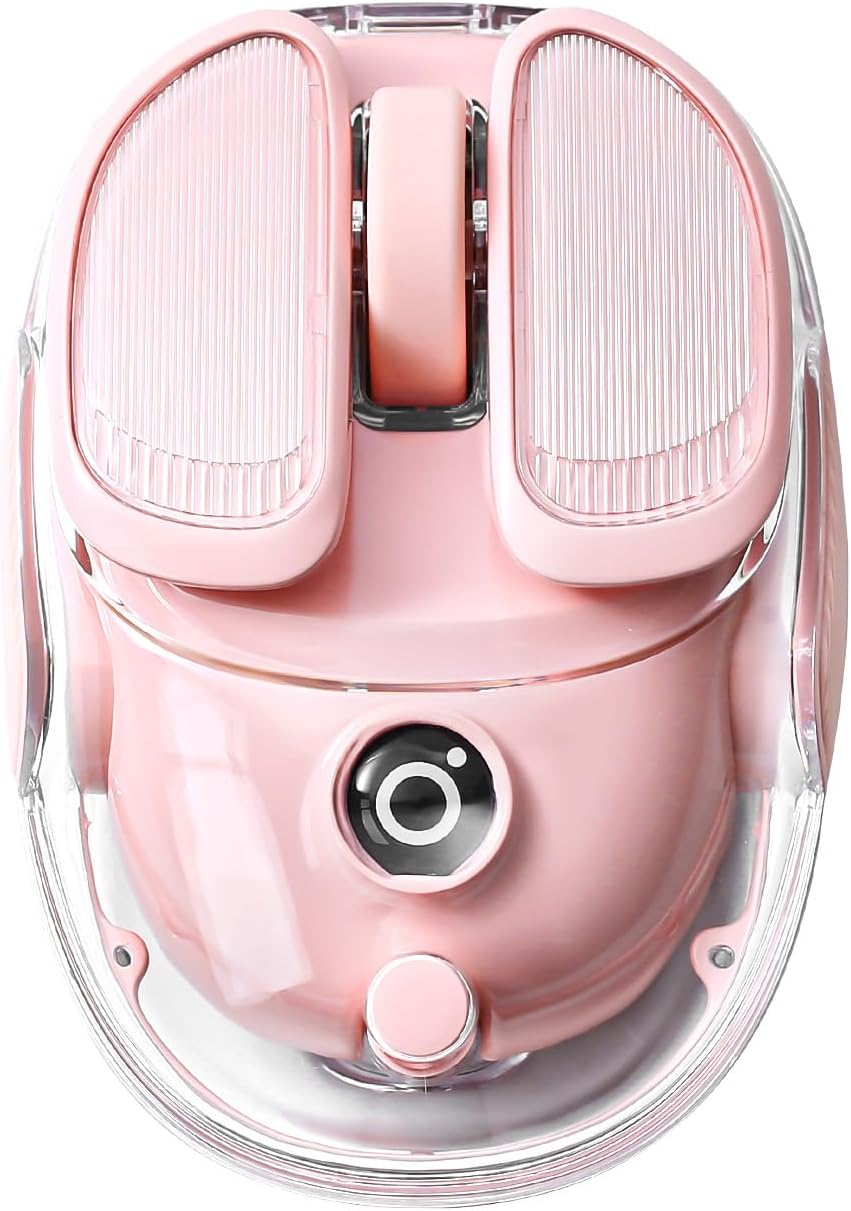 Q9 Wireless Computer Mouse with RGB Lighting and Silent Clicks