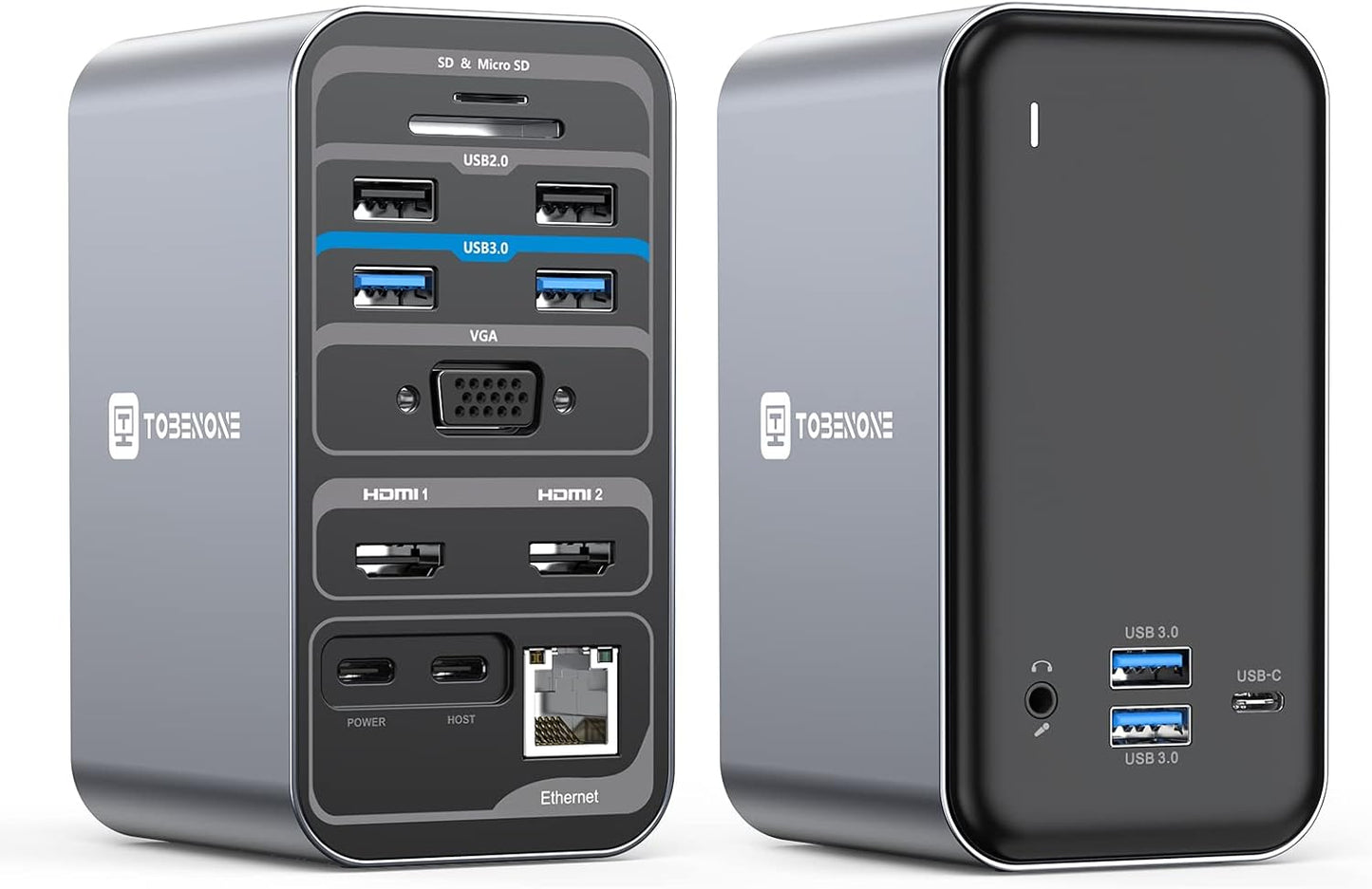 Ultimate TobenONE Dual Monitor Dock Station
