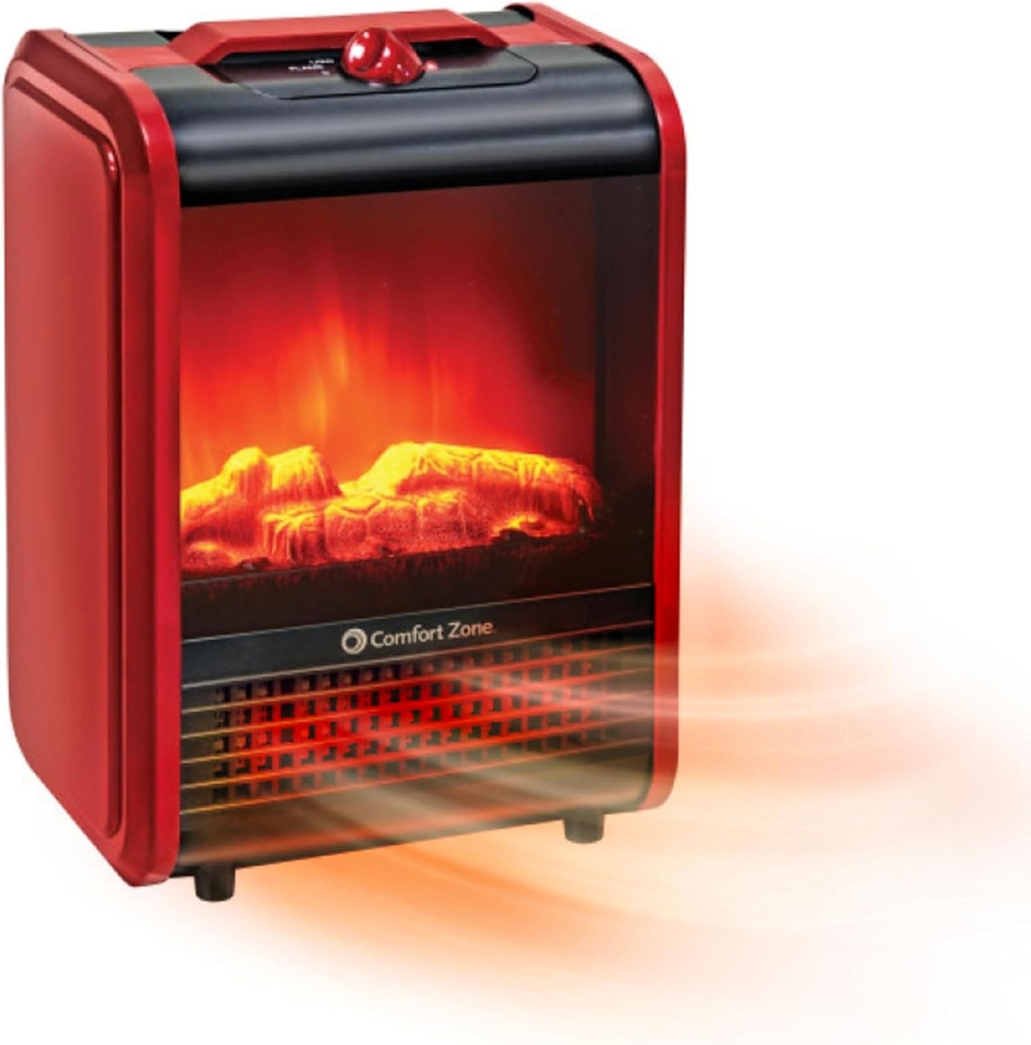 Cozy 3D Flame Heater: Safe, Portable, 1,200W