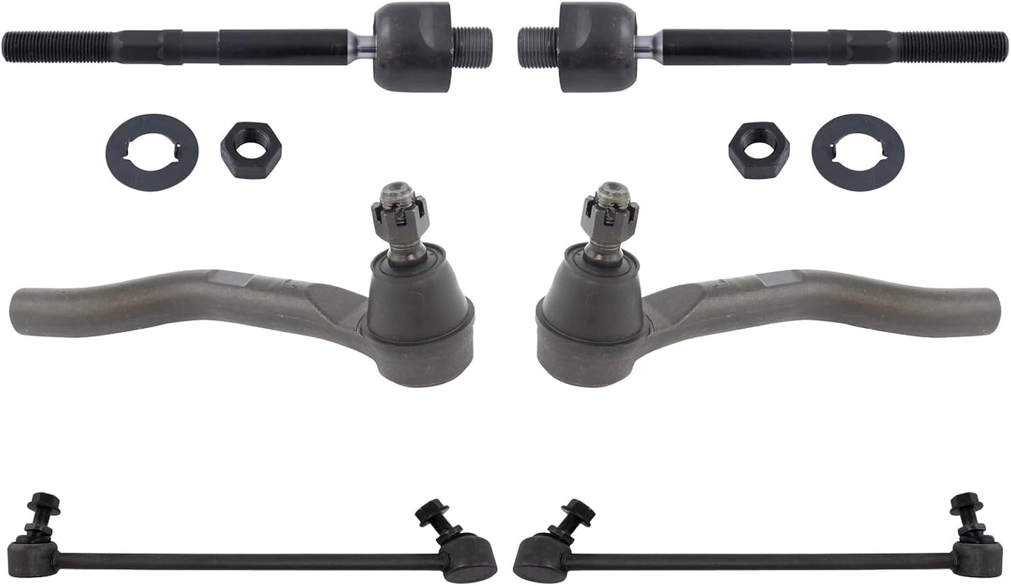 TRQ Front Steering & Suspension Kit for Acura TLX and Honda Accord