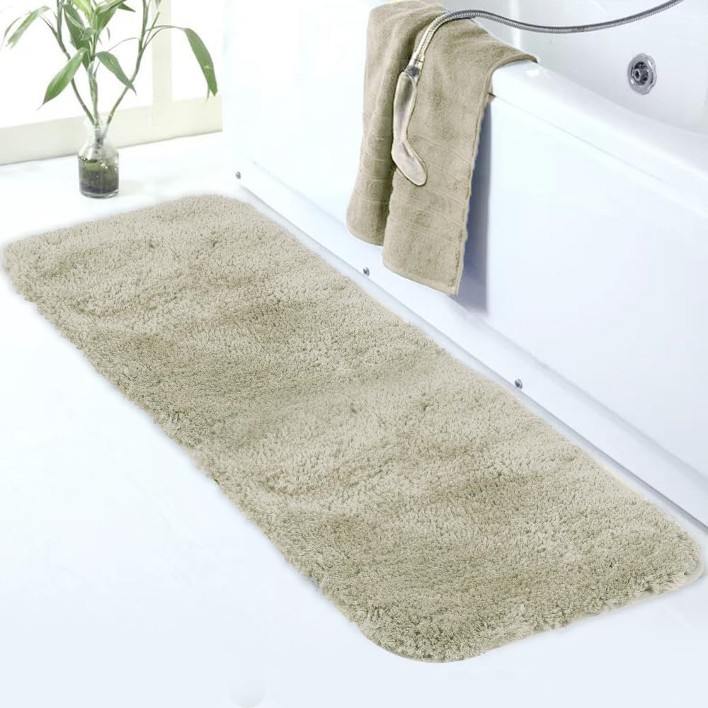 Walensee Large Bathroom Rug - Soft, Absorbent, Non-Slip Mat