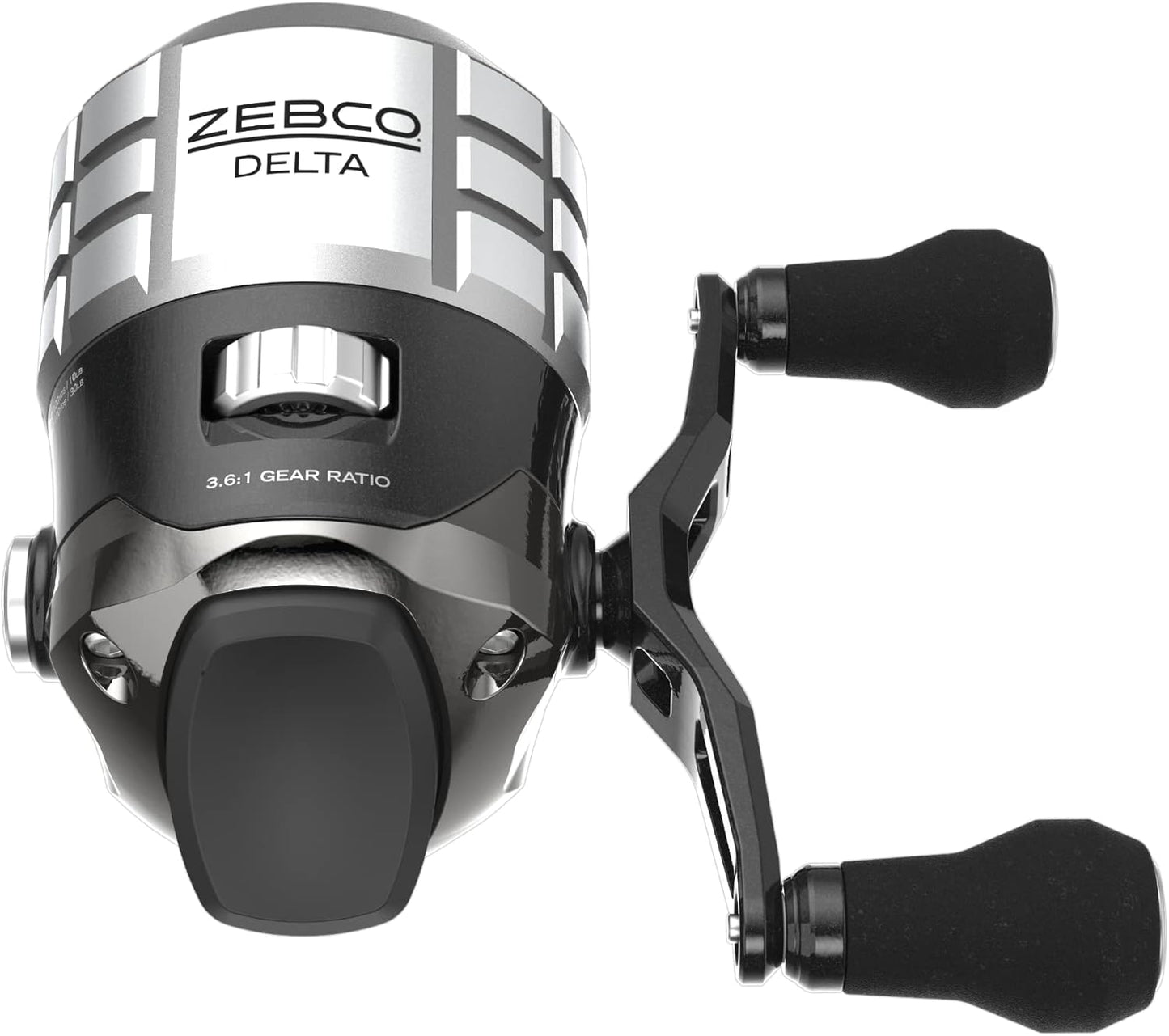 Zebco Delta Spincast Fishing Reel with Instant Anti-Reverse Clutch