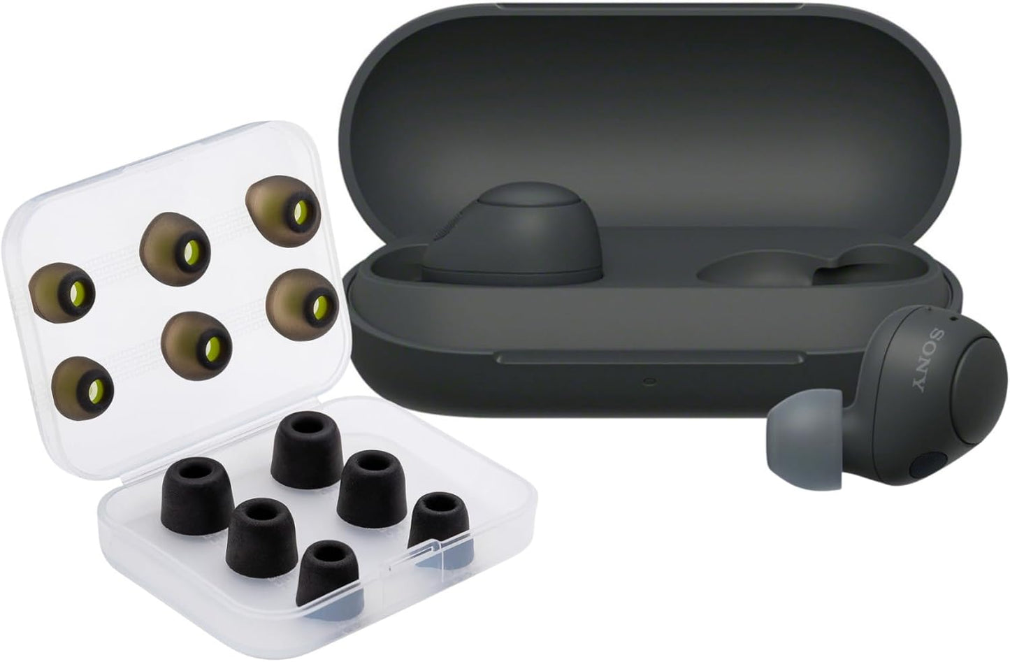 Sony WF-C700N Noise-Canceling Earbuds Bundle