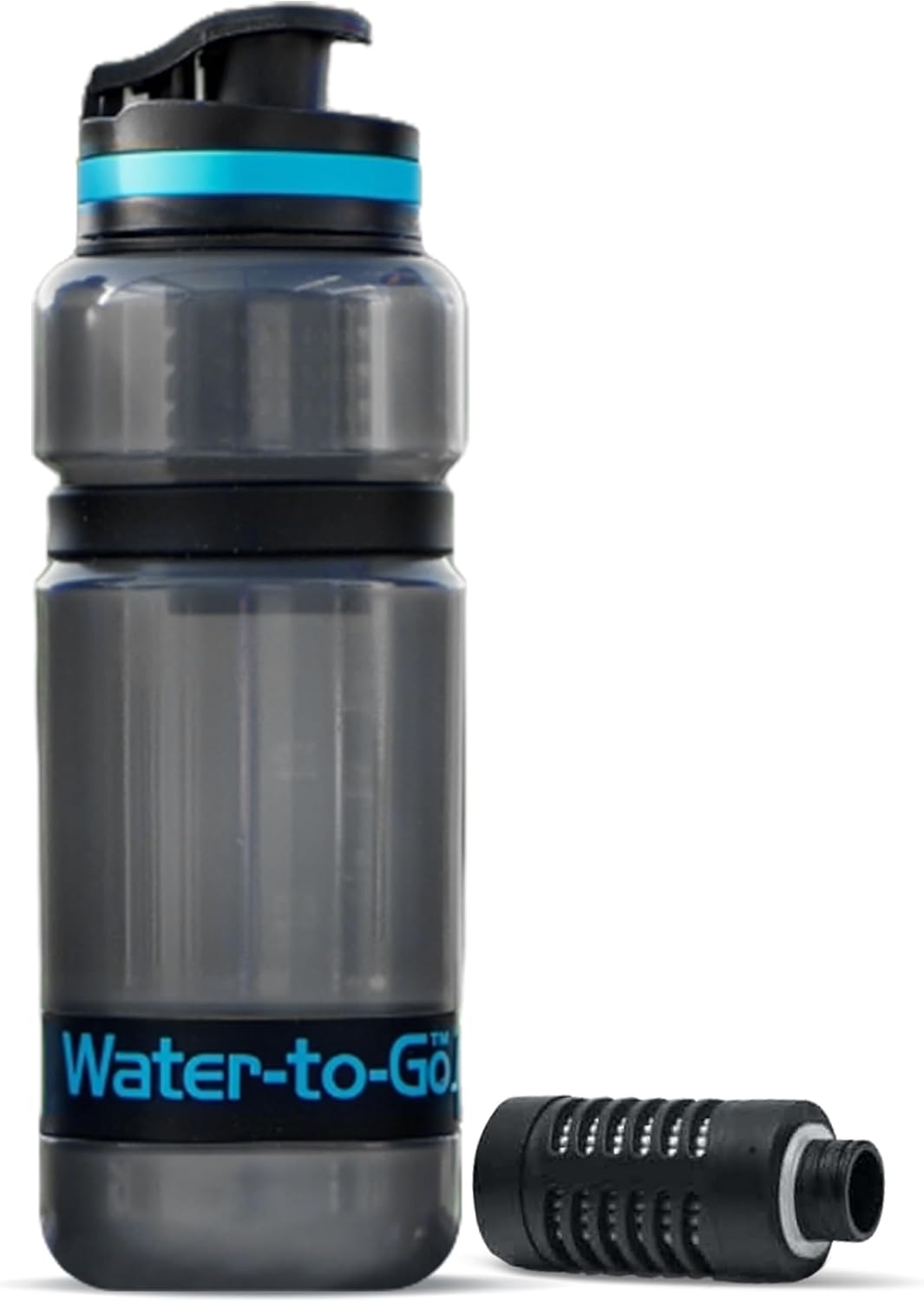Water-to-Go 3-in-1 Filtered Water Bottle - Ultimate Purification on the Go!