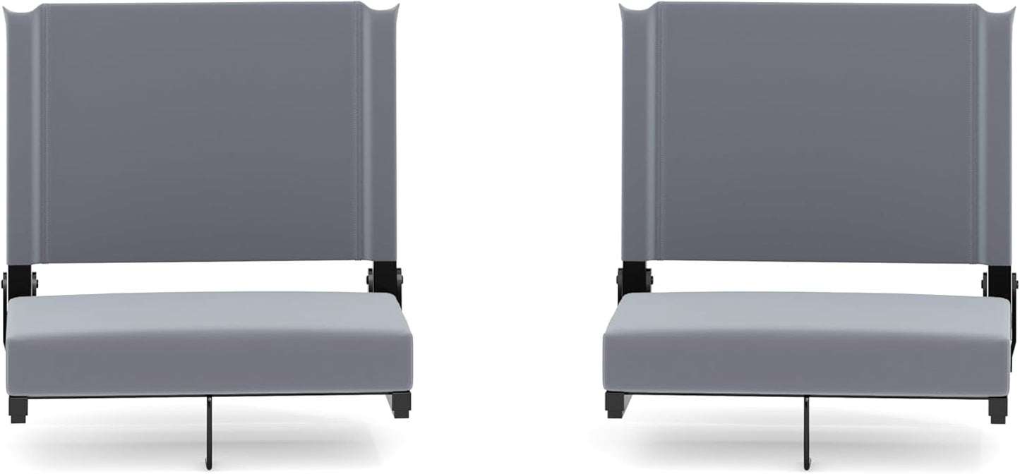 Portable Stadium Seats for Bleachers - Comfortable Folding Chairs