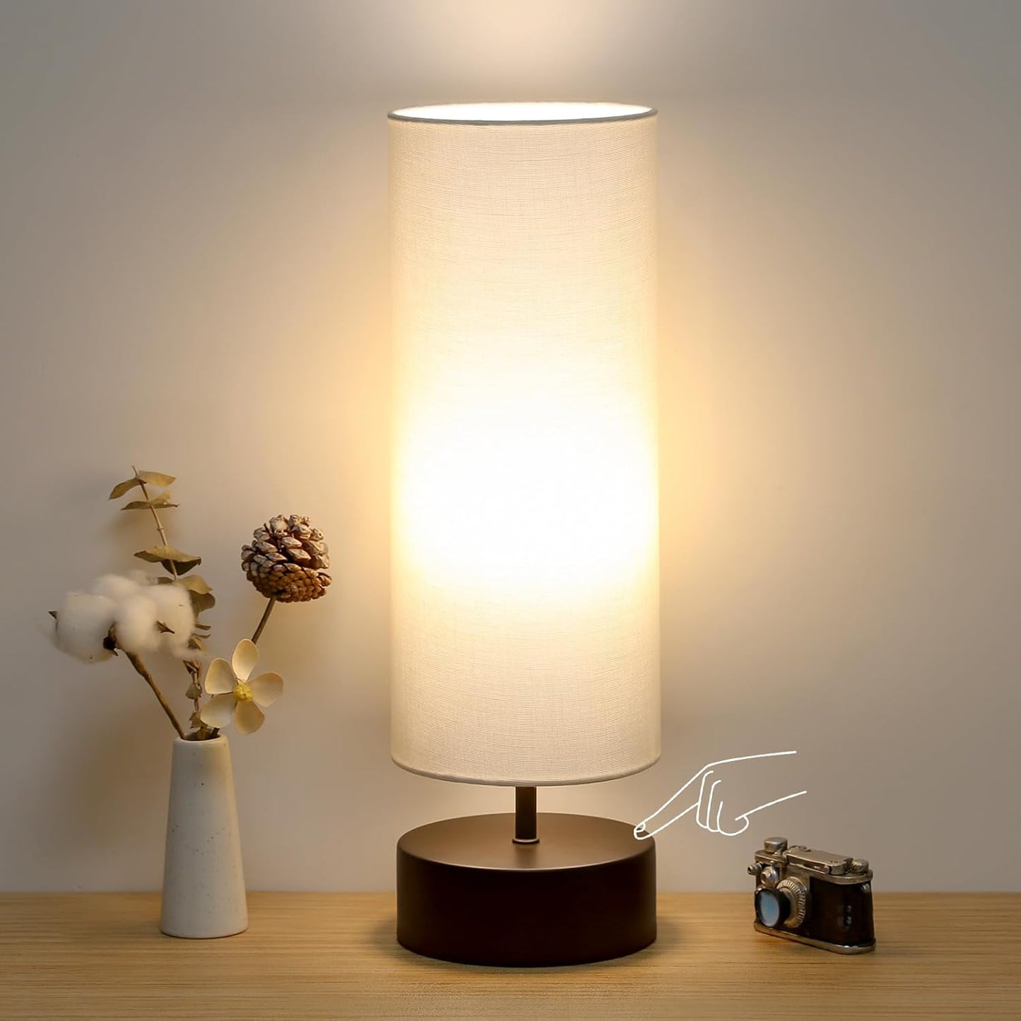 3 Way Dimmable Touch Control Table Lamp for Modern Homes