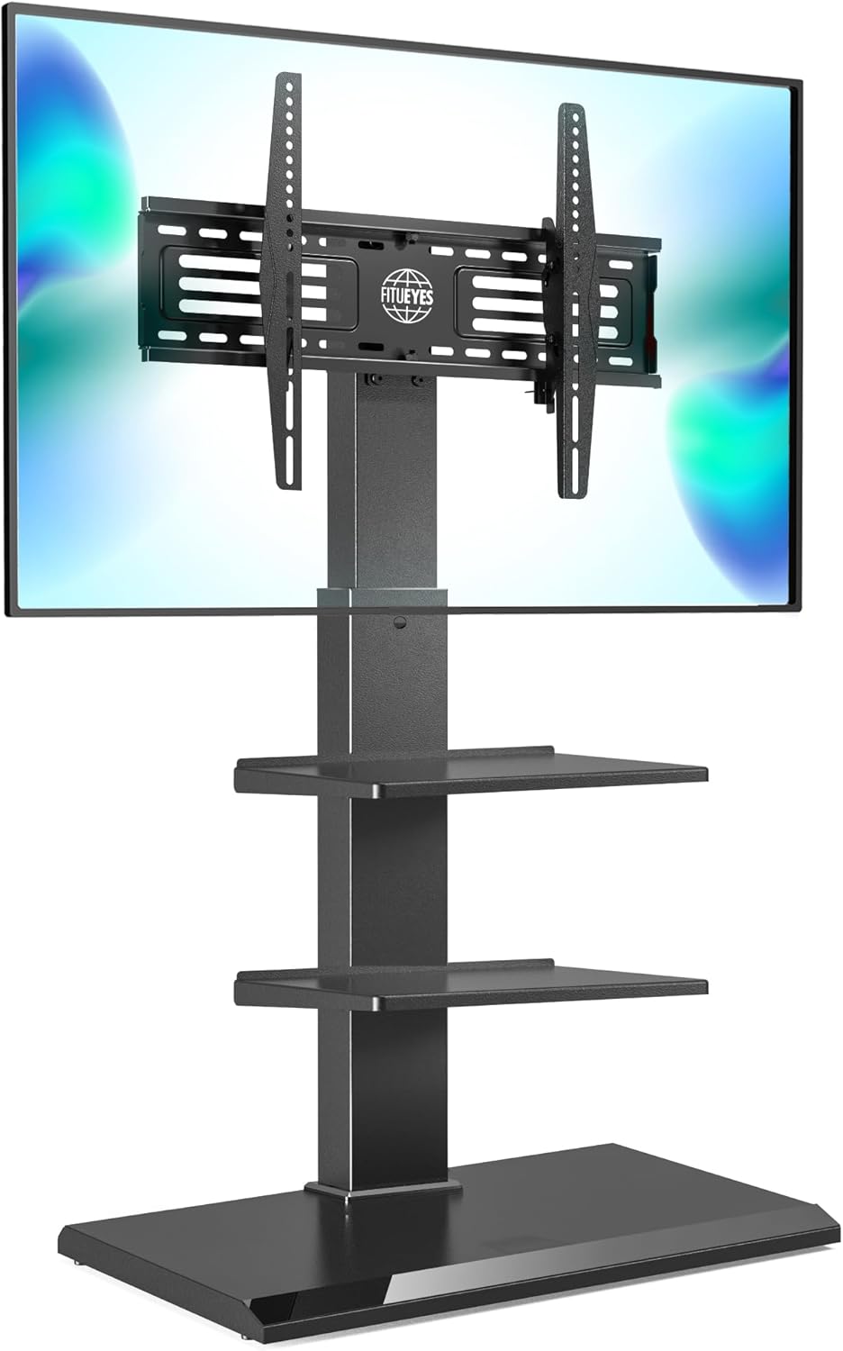 FITUEYES Iron Base Universal Floor TV Stand for 32-75 Inch TVs