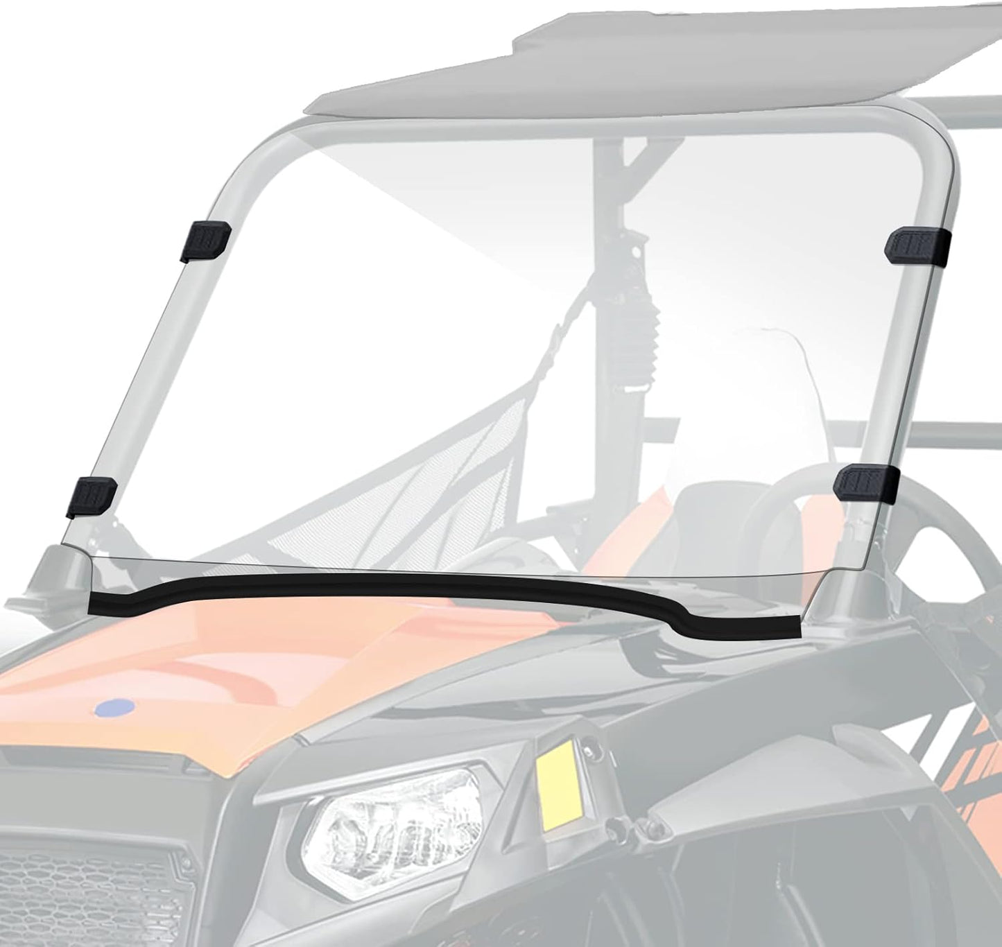 StarknightMT Scratch-Resistant UTV Windshield for Polaris RZR