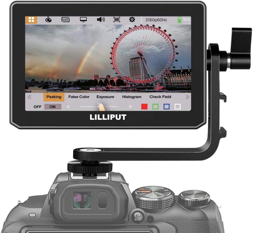 LILLIPUT T5 5 inch Touch Screen Monitor with 4K HDMI Input