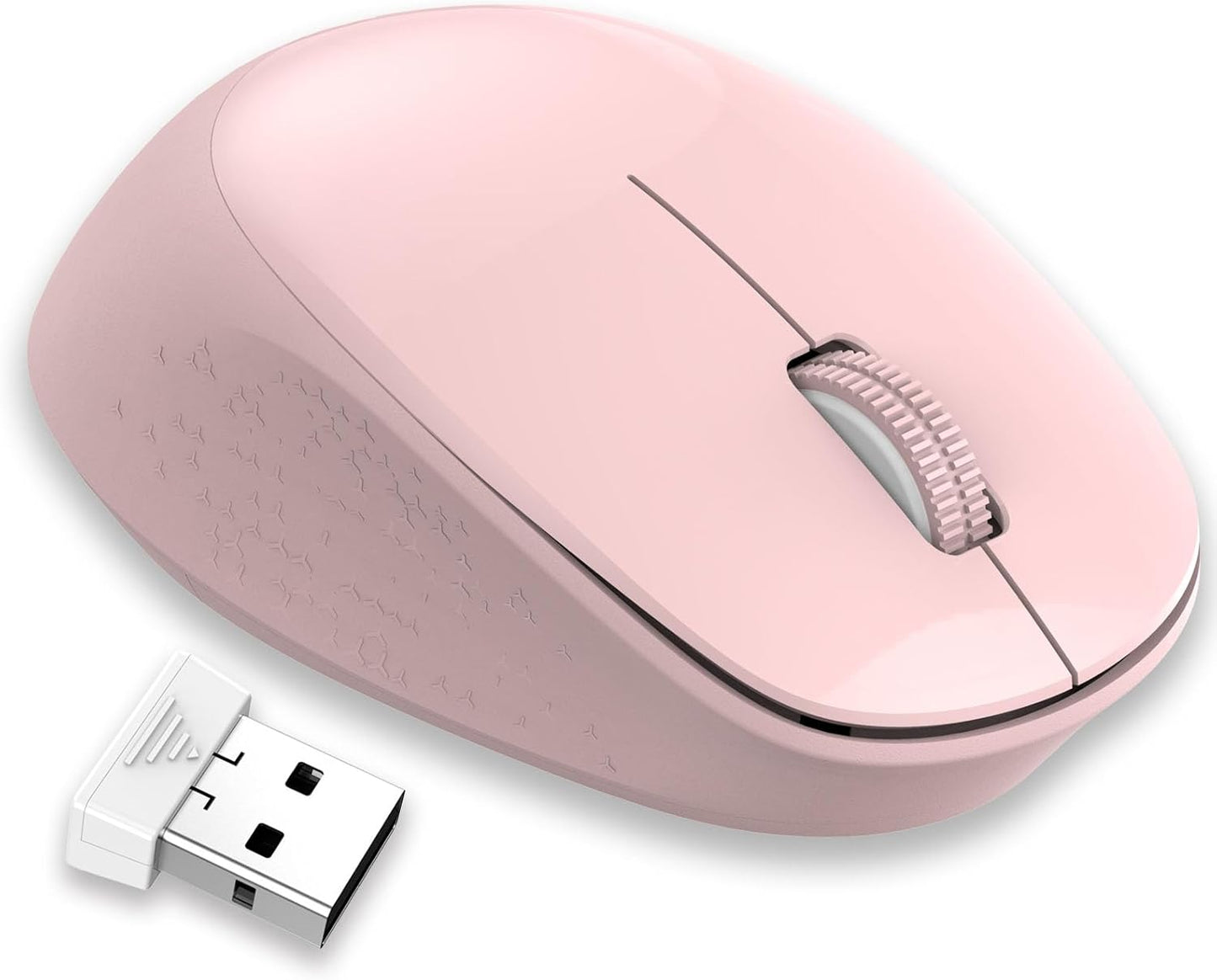 LeadsaiL 2.4GHz Silent Wireless Mouse, 1600 DPI