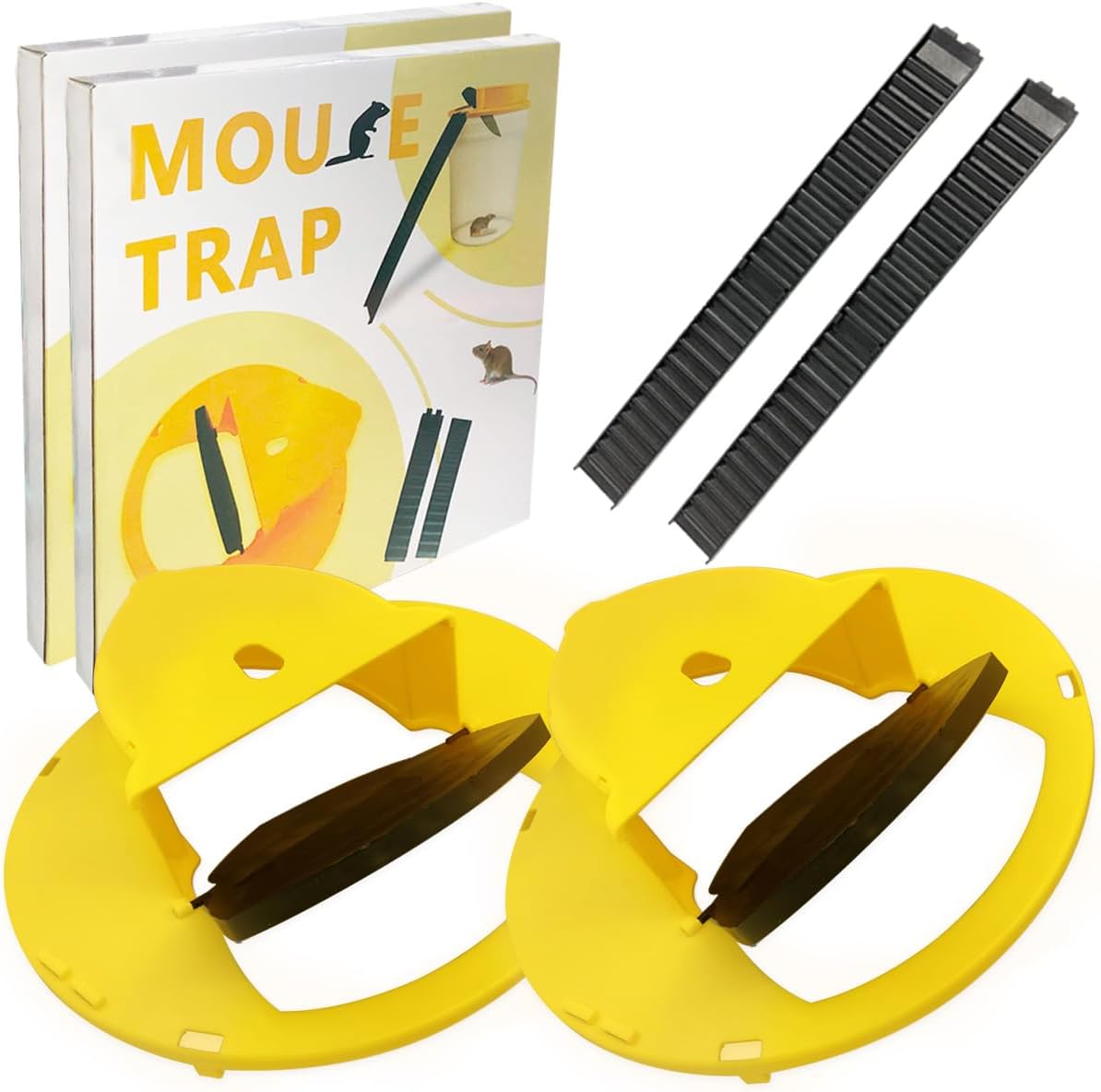Humane Multi-Catch Mouse Traps (2-Pack) by Tricess