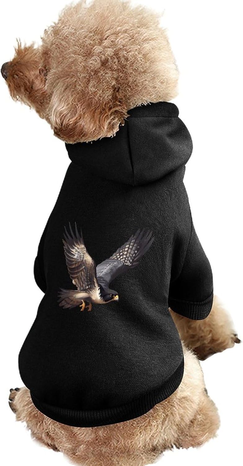 Peregrine Falcon Pet Hoodie - Stylish Sweater for Small Pets!