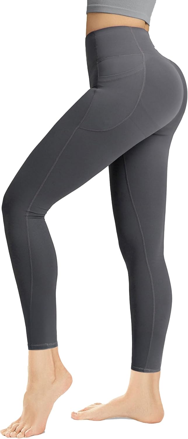 Butt Lifting Leggings with Pocket for Women - High Waisted Comfort