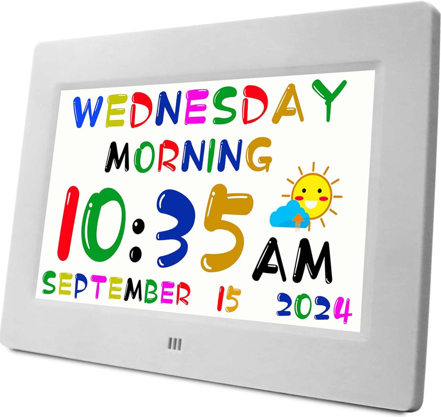MASSII 2025 Digital Teaching Clock with Talking Alarms for Kids