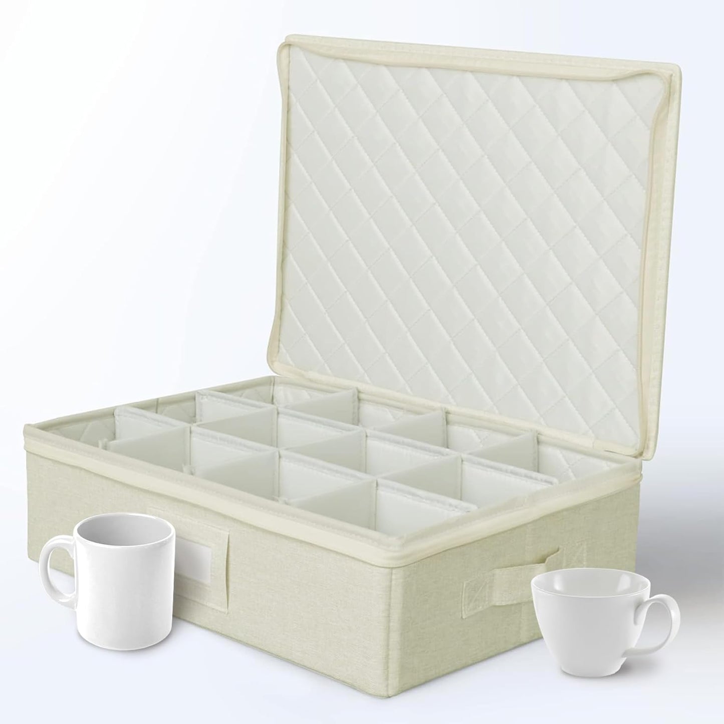 Cup and Mug Storage Containers for Safe Kitchen Organization