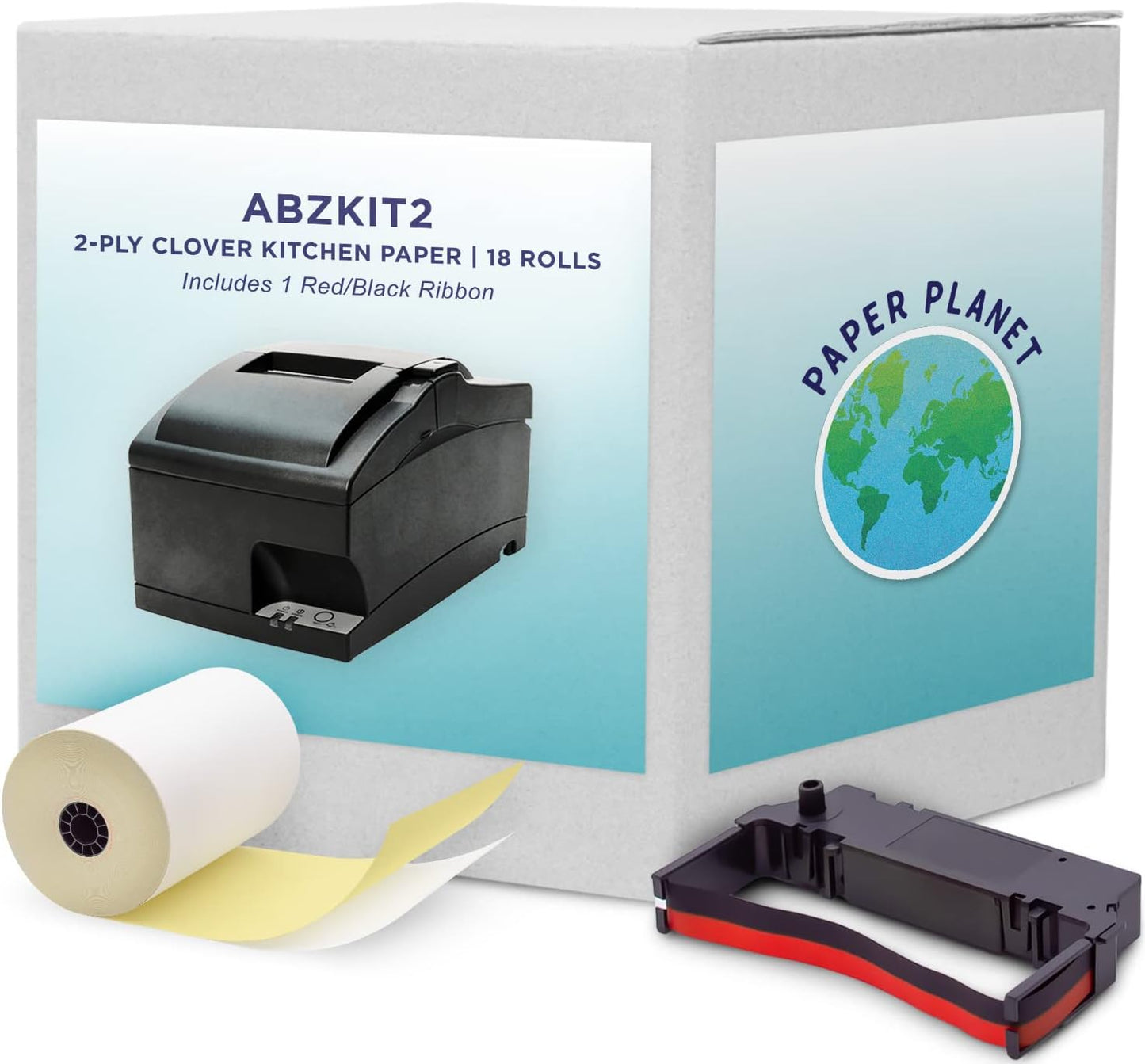 Kitchen Printer Paper for Clover Kitchen Receipt Printer Rolls