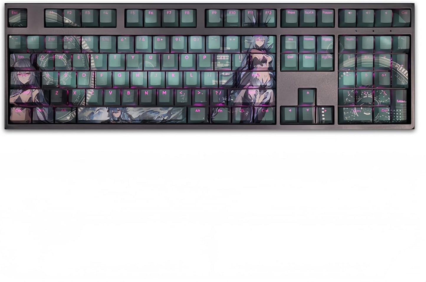 FKZ Custom Anime Keycaps Set for Mechanical Gaming Keyboards