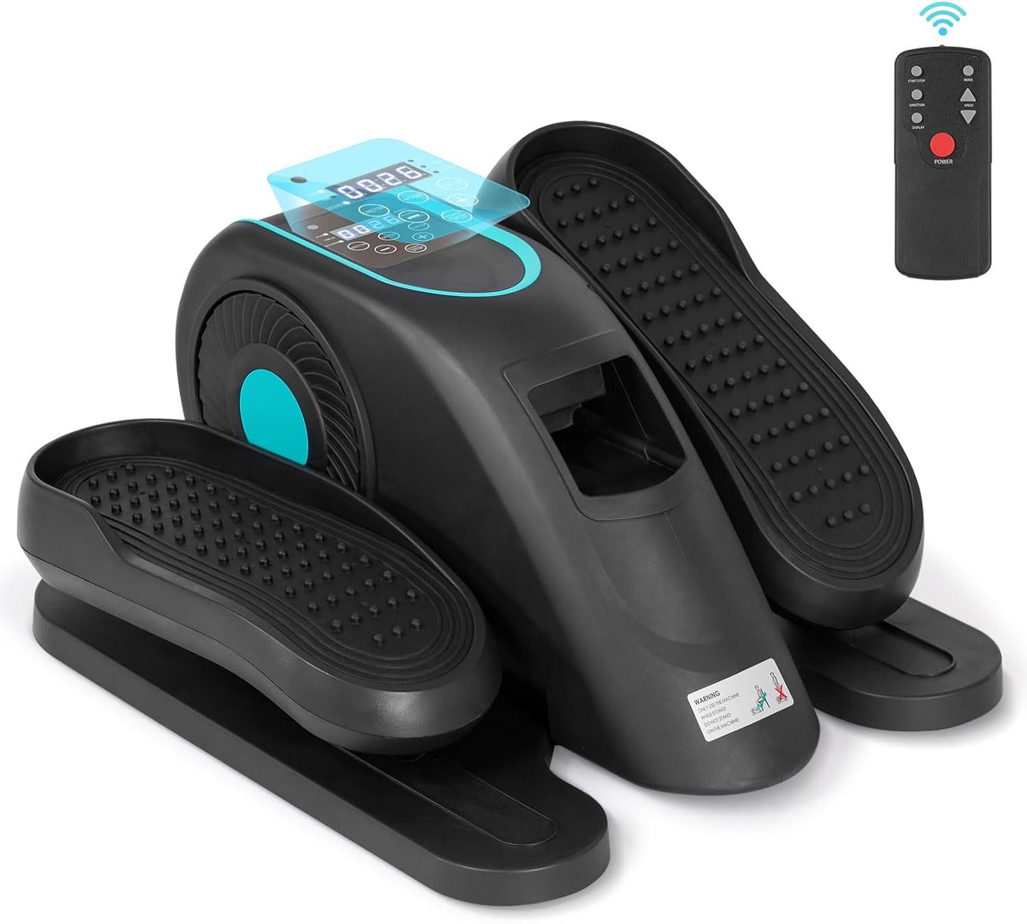 BODIOO Under Desk Elliptical: Quiet Leg Exerciser with Remote Control