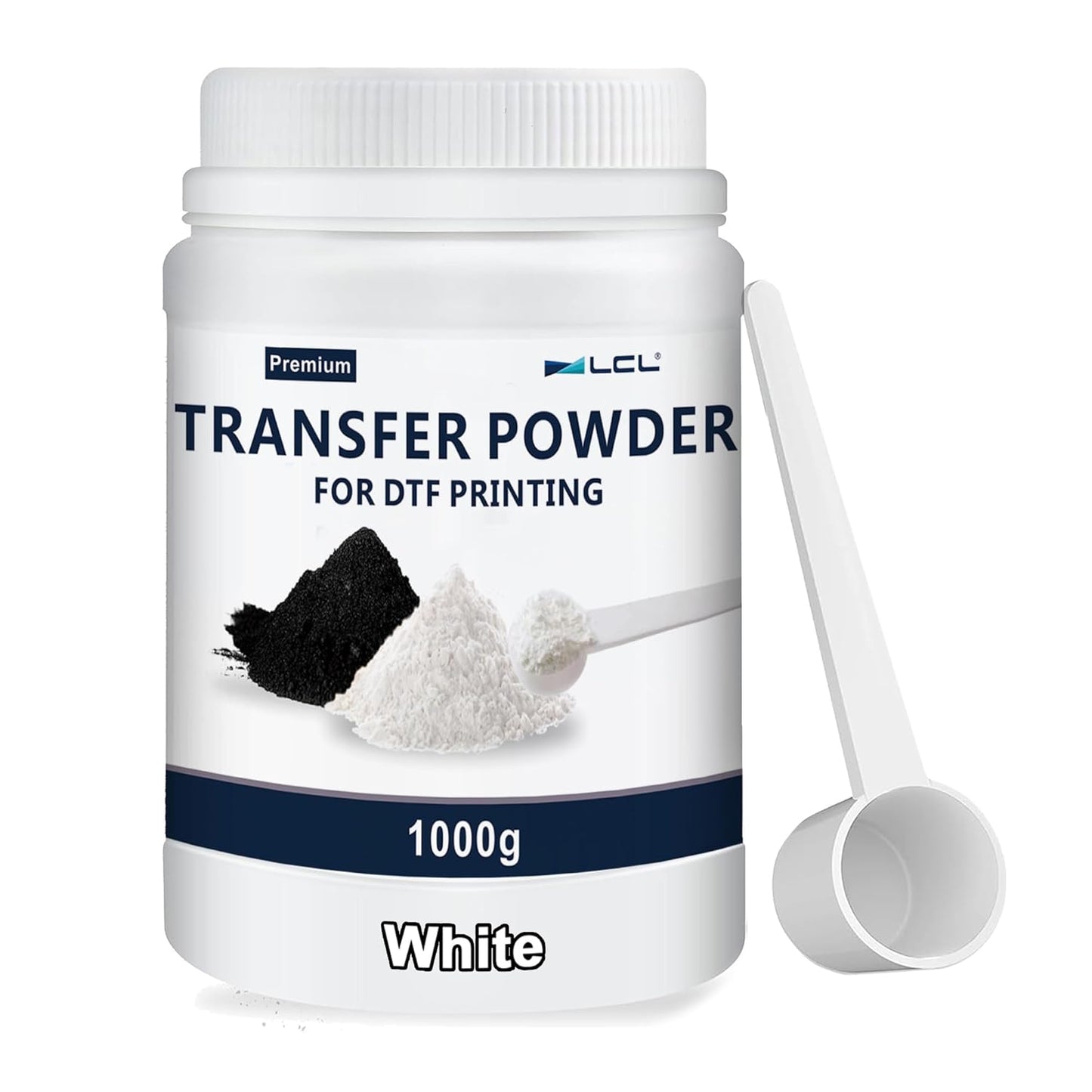 DTF Powder Adhesive - All DTF Printers - White 1000g