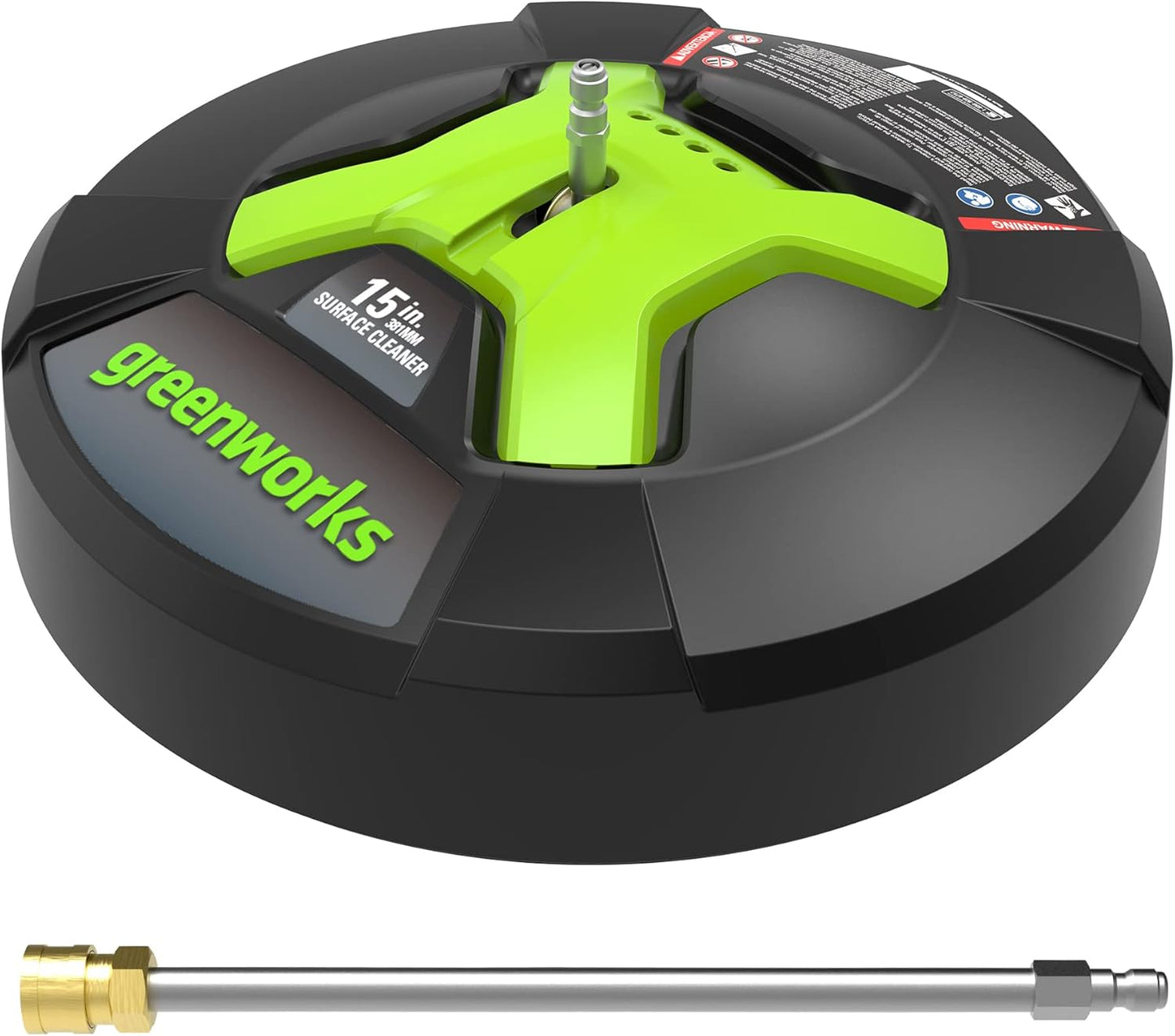 GreenWorks 15in Surface Cleaner for Driveways and Patios