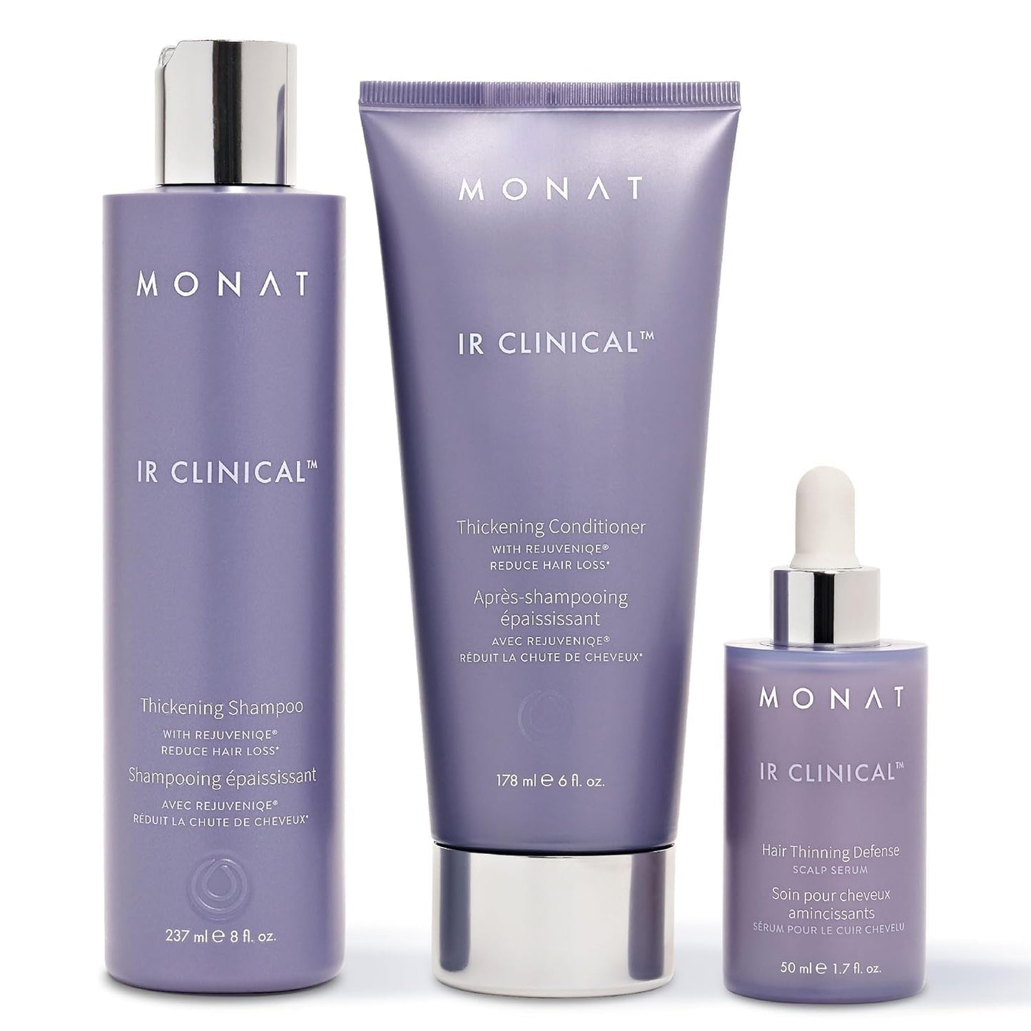 MONAT IR Clinical System Hair Care Restoration Kit for Thicker Hair