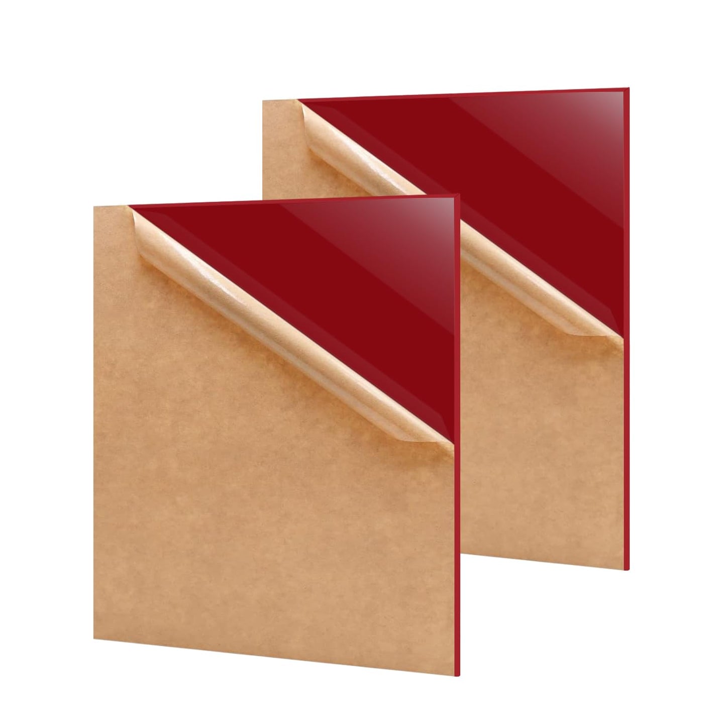 Opaque Red Acrylic Sheet 16ft' x 20ft' for Laser Cutting Projects